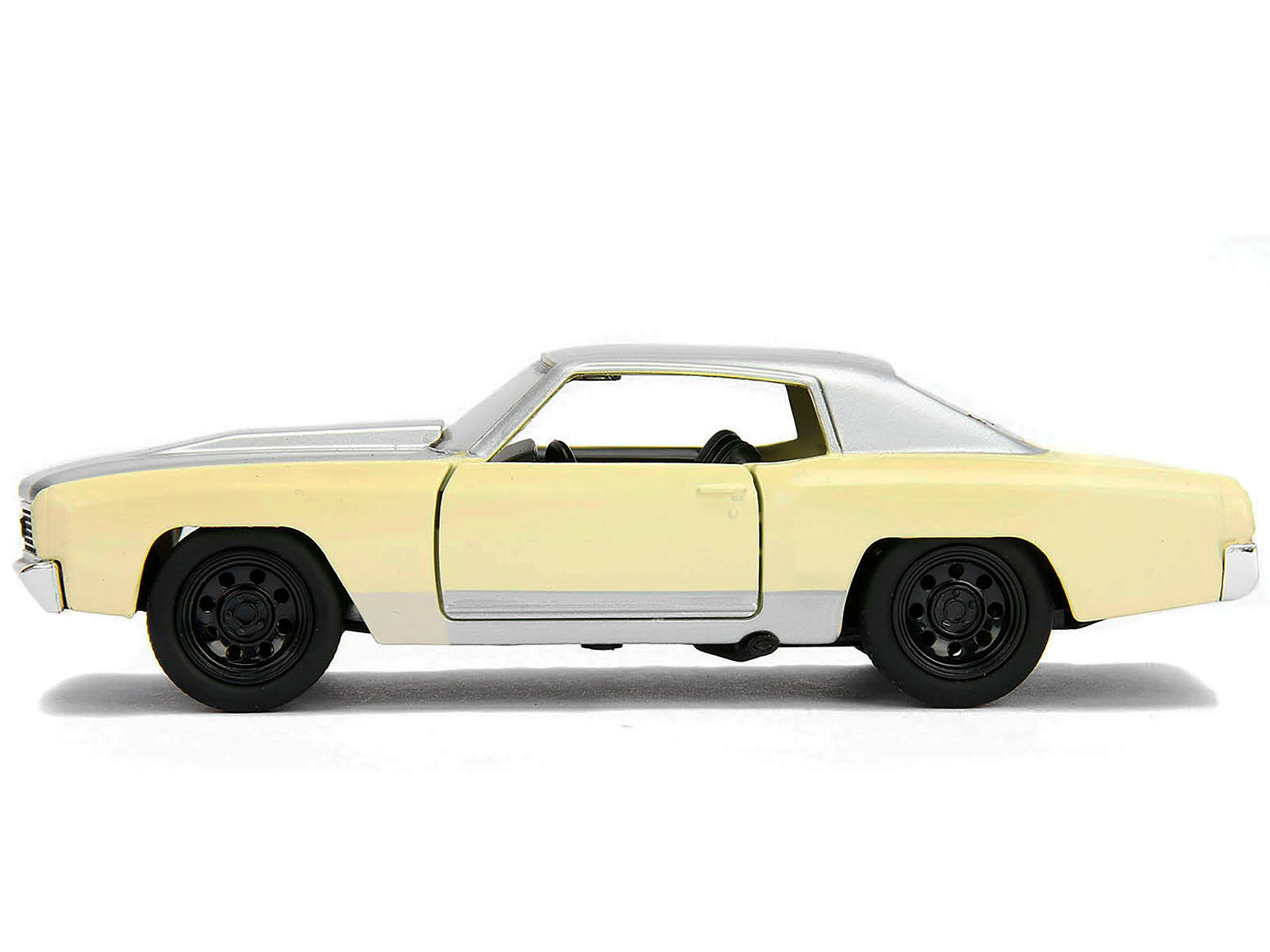 Jada Chevrolet Monte Carlo Cream With Silver Hood And Top "The Fast And The Furious: Tokyo Drift" (2006) Movie