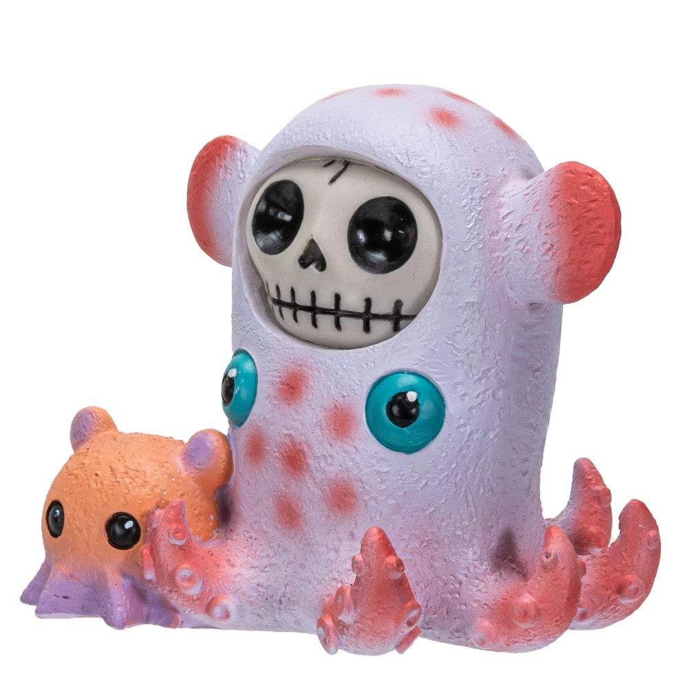 Pacific Giftware Furrybones Dumbie Skeleton in Marine Sea Creature Costume Figurine 3 inch