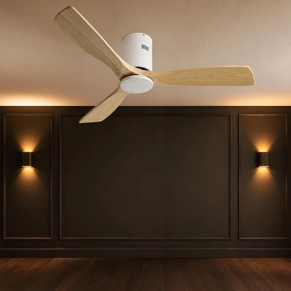ELEMENT ACE 52 Inch Modern Low Profile Ceiling Fan