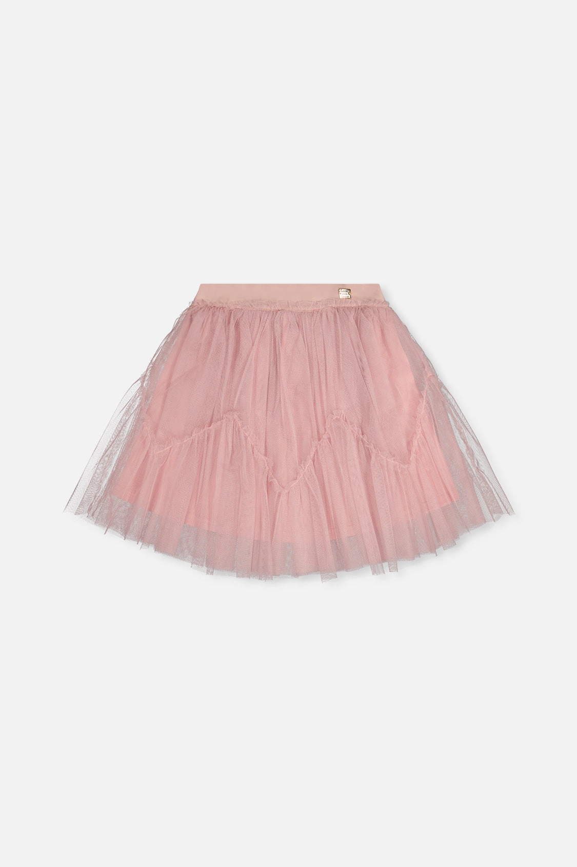 Deux par Deux Girls Tiered Mesh Skirt