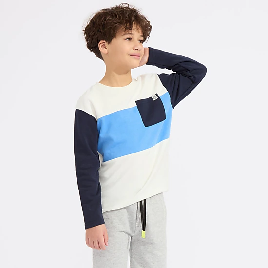 Rockets of Awesome Colorblock Relax Tee for Boys