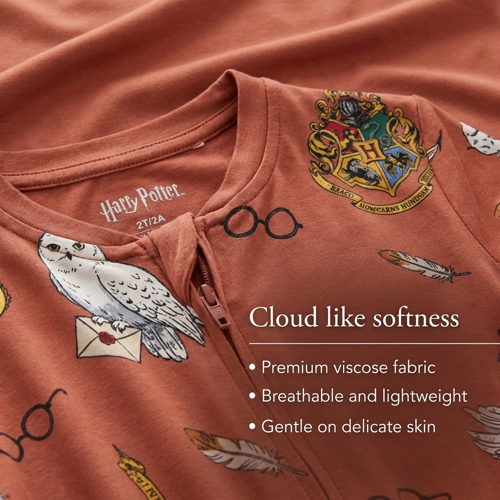 Harry Potter Baby Sleepwear Footless One Piece