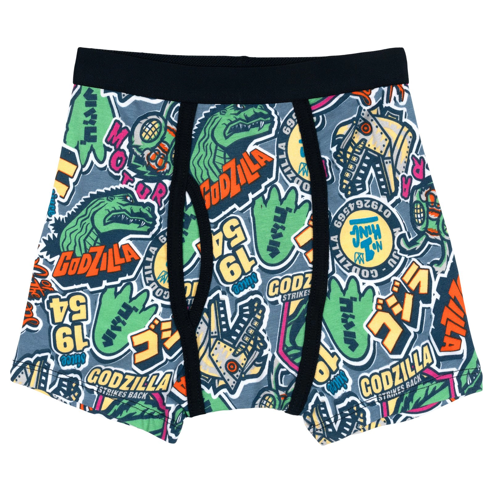 Godzilla Boys' Sensory Friendly 3-Pack Boxer Briefs