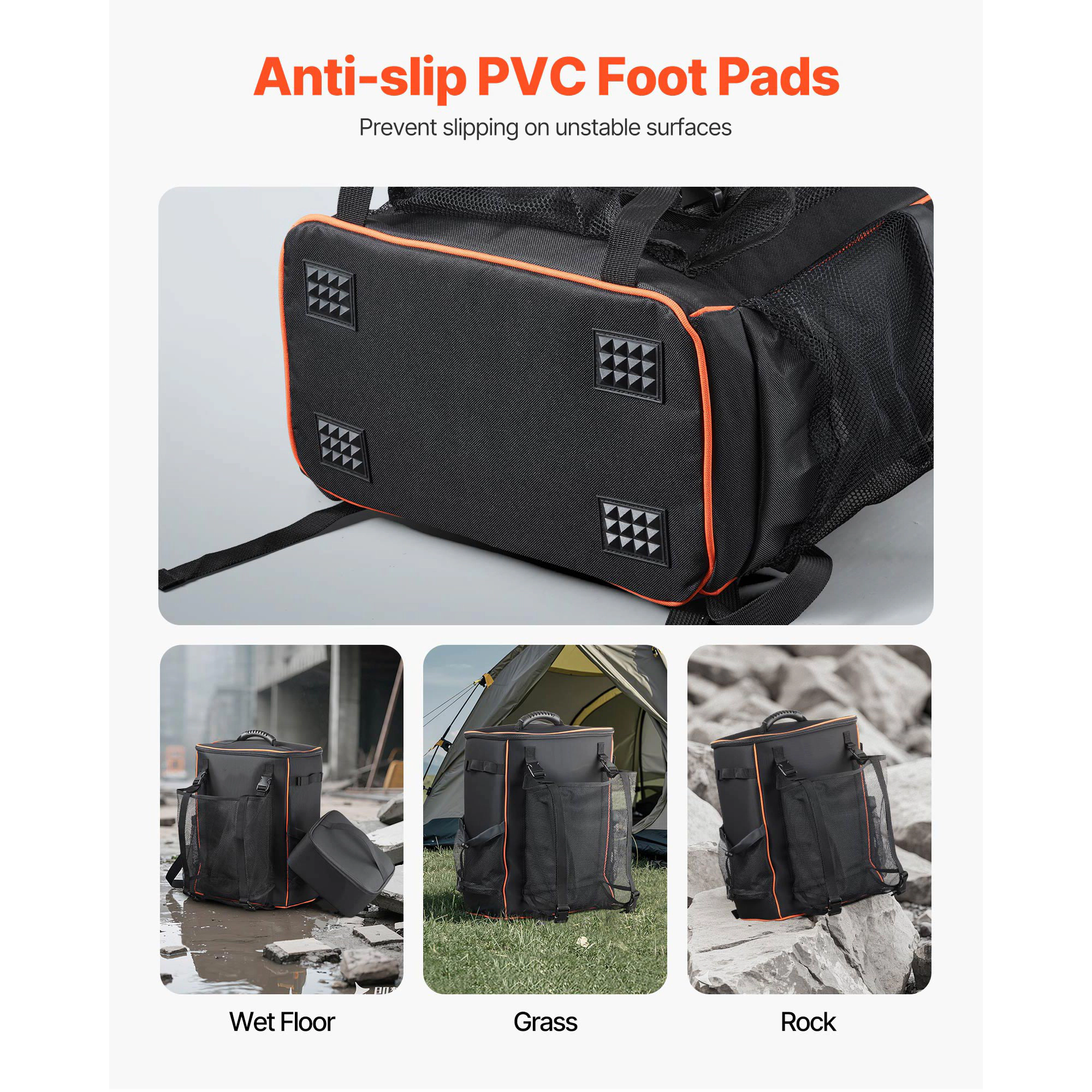 HONGGE Welding Backpack, Welder Backpack, Polyester Extreme Gear Pack for Tools and Helmet
