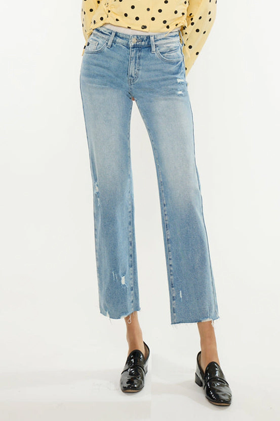 Alice Essentials Mid Rise True Straight