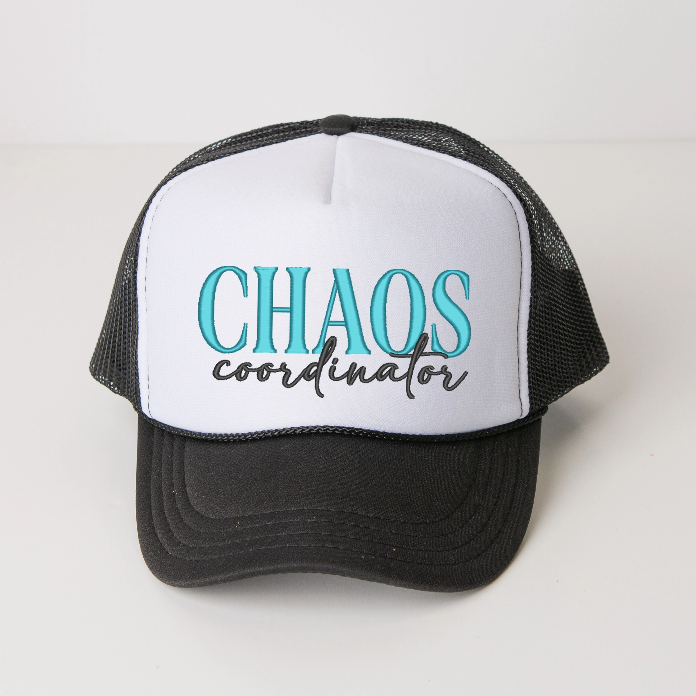 Simply Sage Market - Women's Graphic Foam Trucker Hat Embroidered Chaos Coordinator