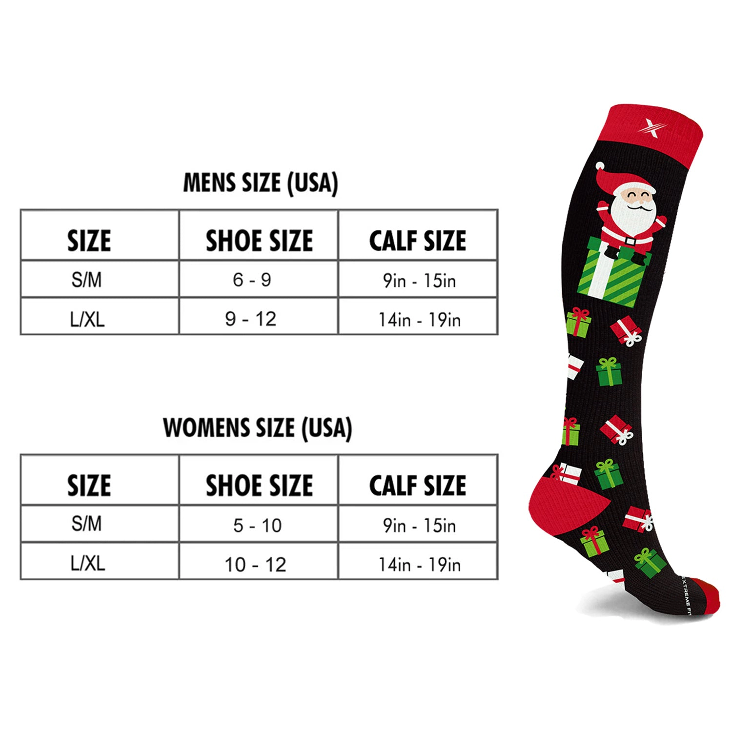 Extreme Fit Holiday Compression Socks