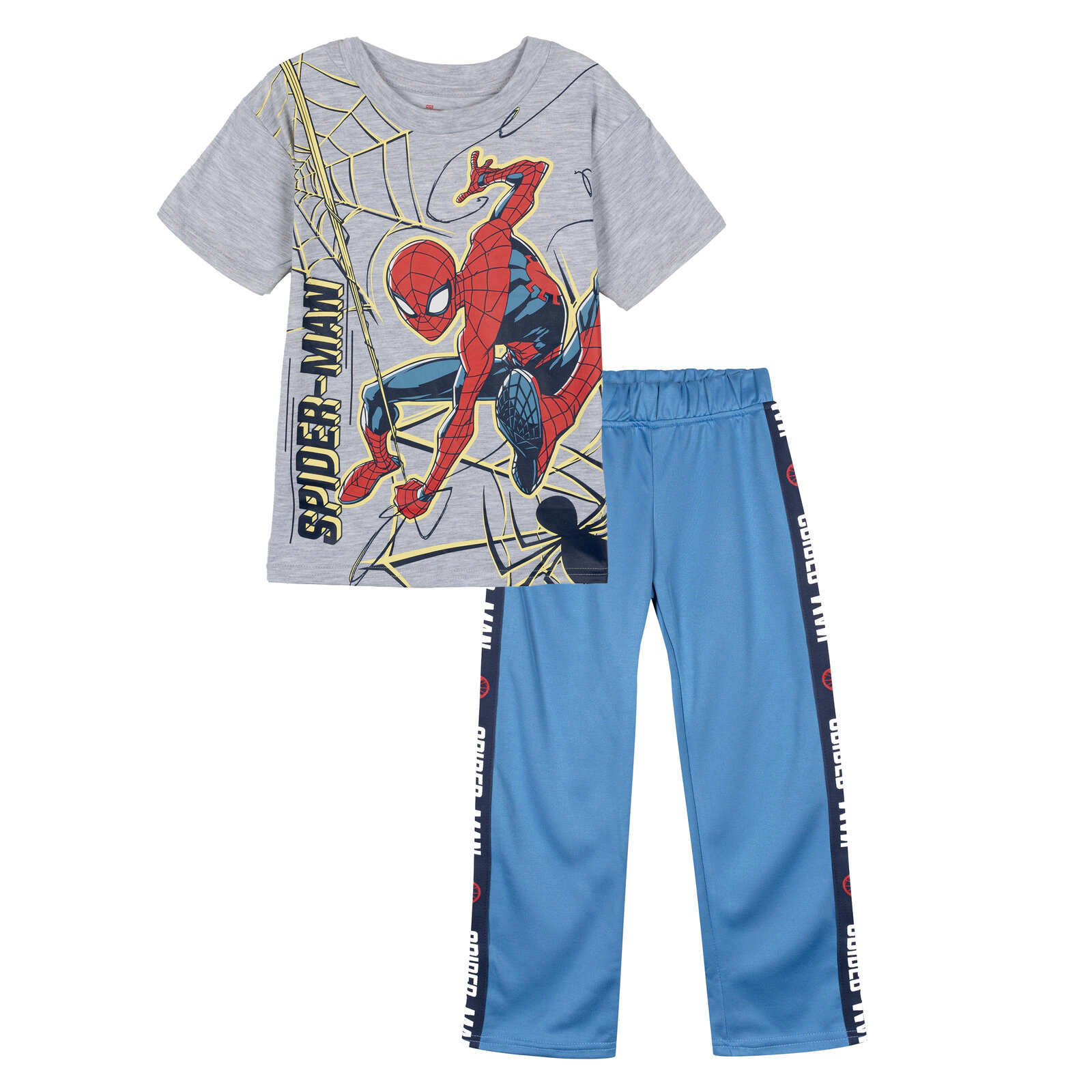 Marvel Spider-Man Boys' Athletic 2-Piece T-Shirt and Pants Set