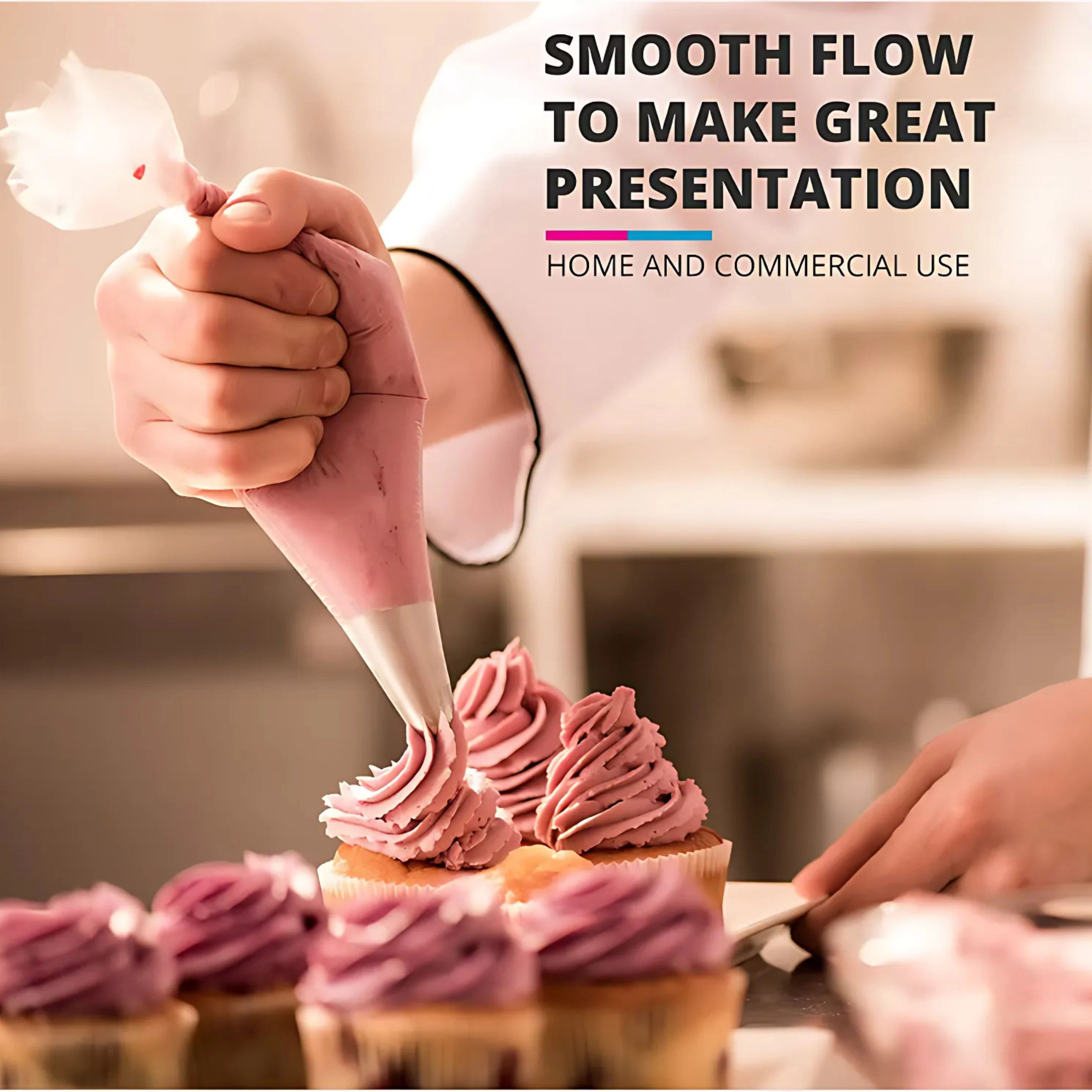 Kitcheniva 50 Pcs Disposable Piping Bags