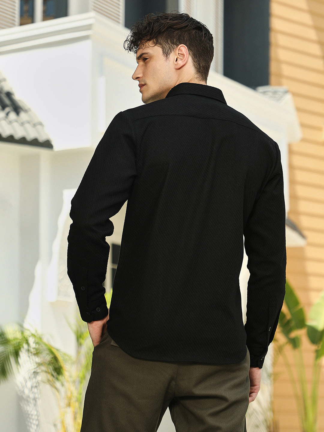 Cahoot Men's Slanted-Trough Shirt