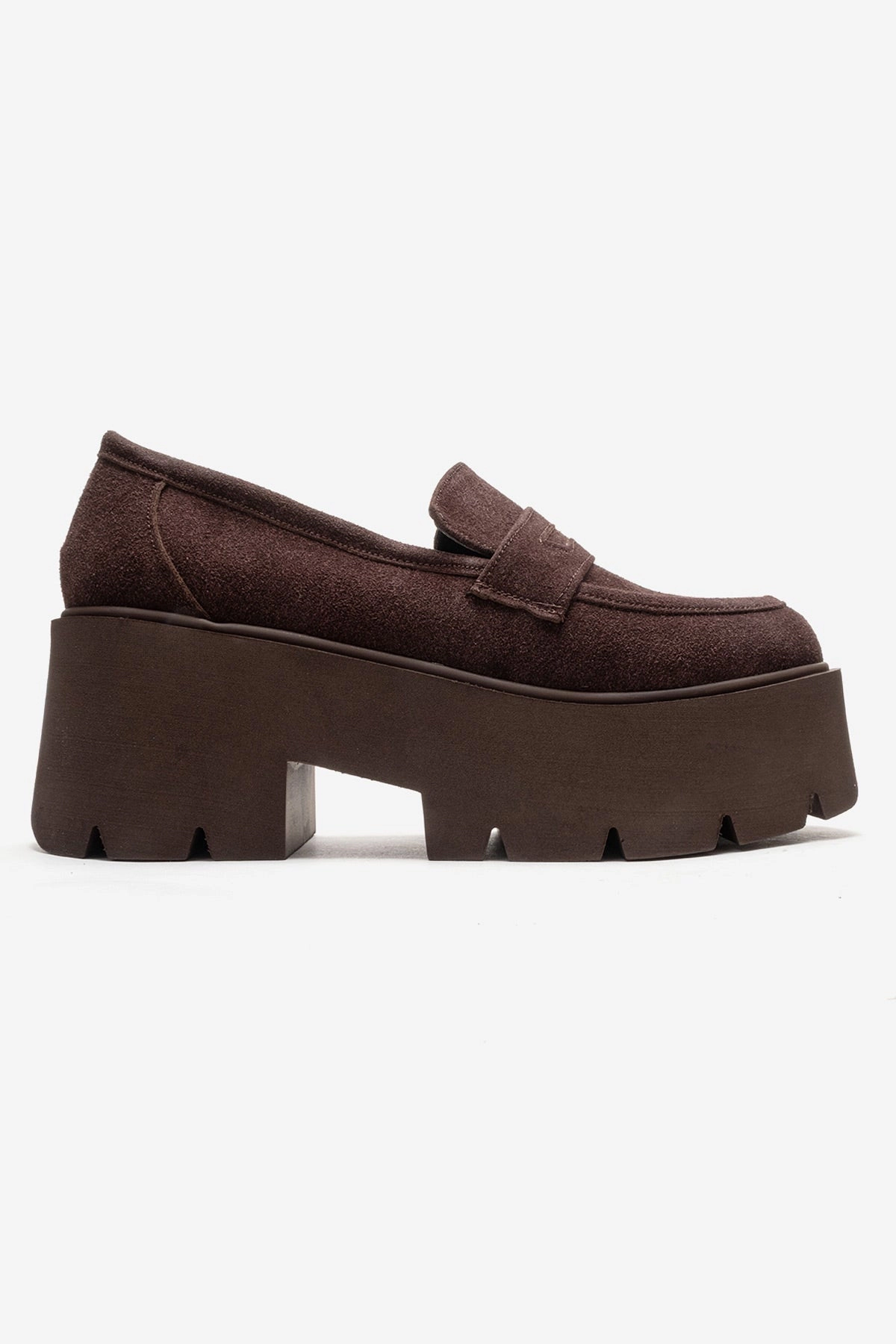 Prologue Shoes Womens Santia Chunky Platform Loafer