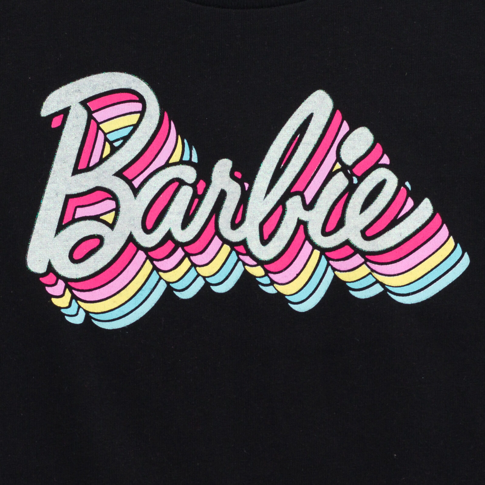 Barbie Girls' 3-Pack Short Sleeve T-Shirts