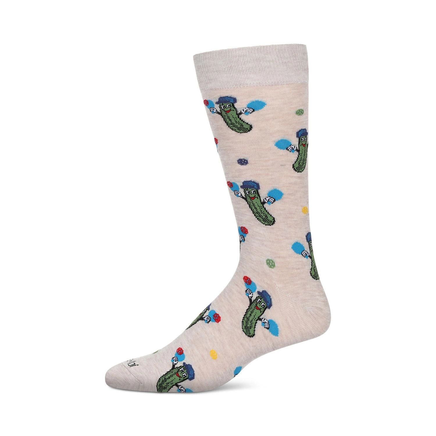 MeMoi Men's PickleBall Bamboo Crew Socks