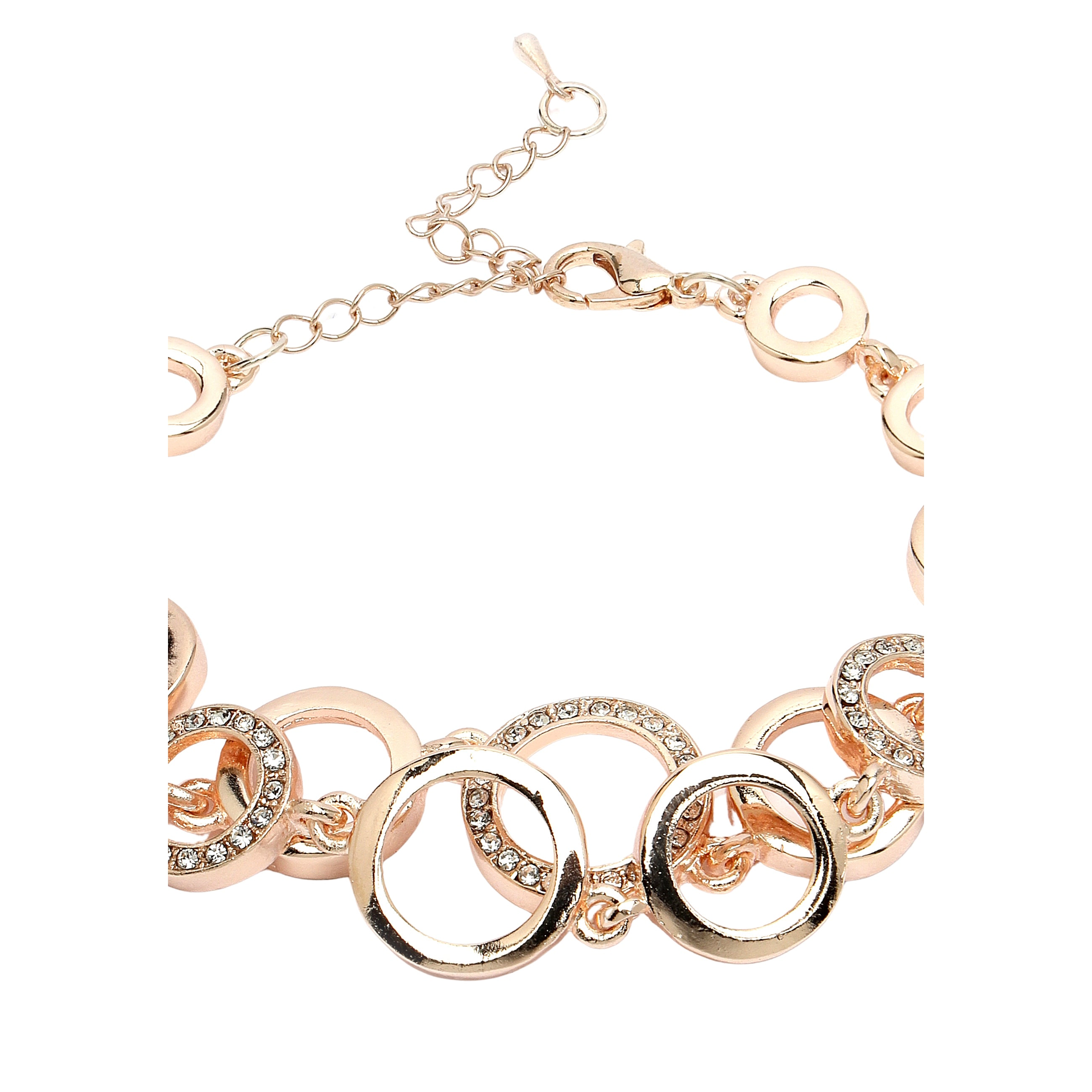 AGP PARIS Womens Diva Collection Elegant Chain Bracelet