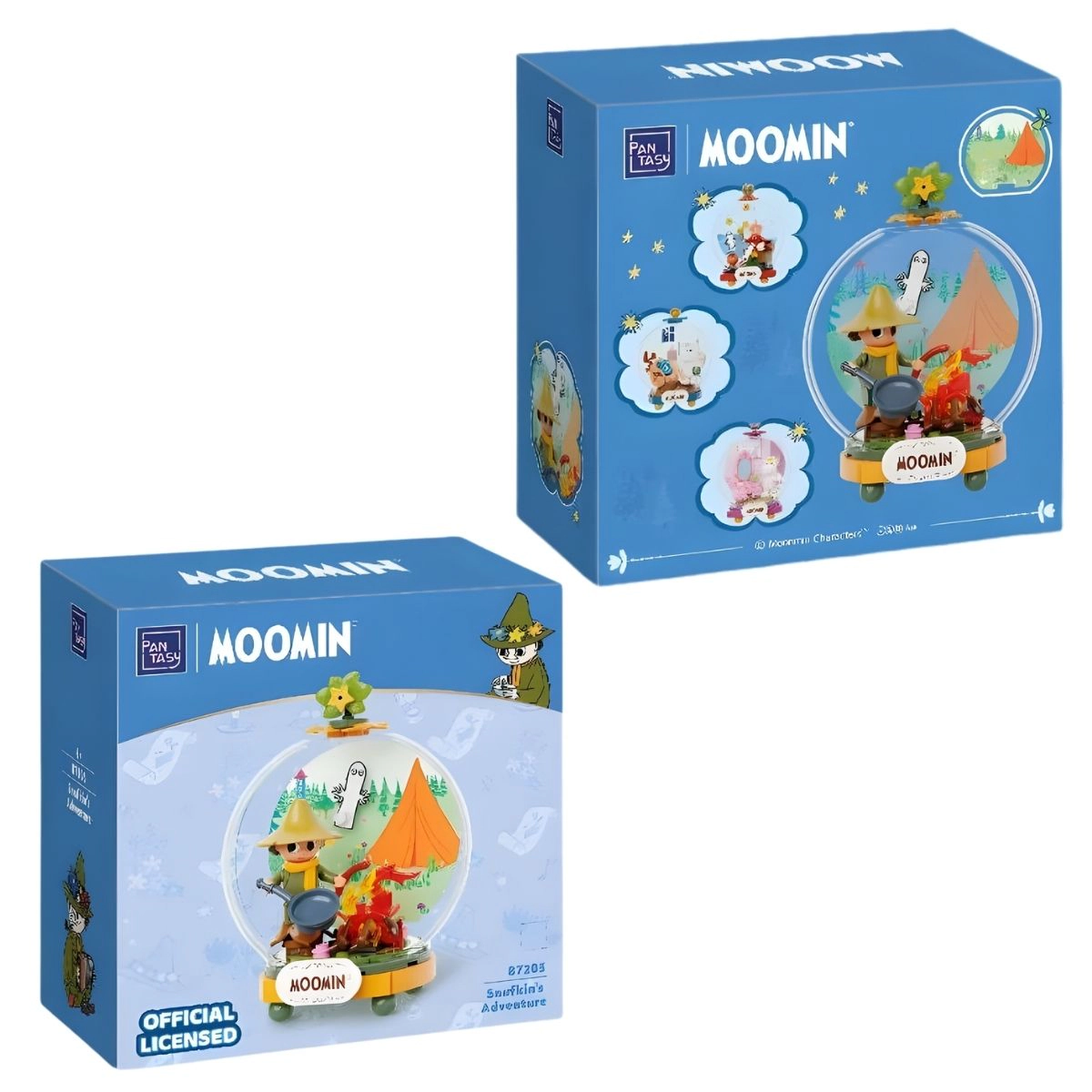 Pantasy Moomin Snufkin's Adventure #87205 Building Block Set – 86-Piece