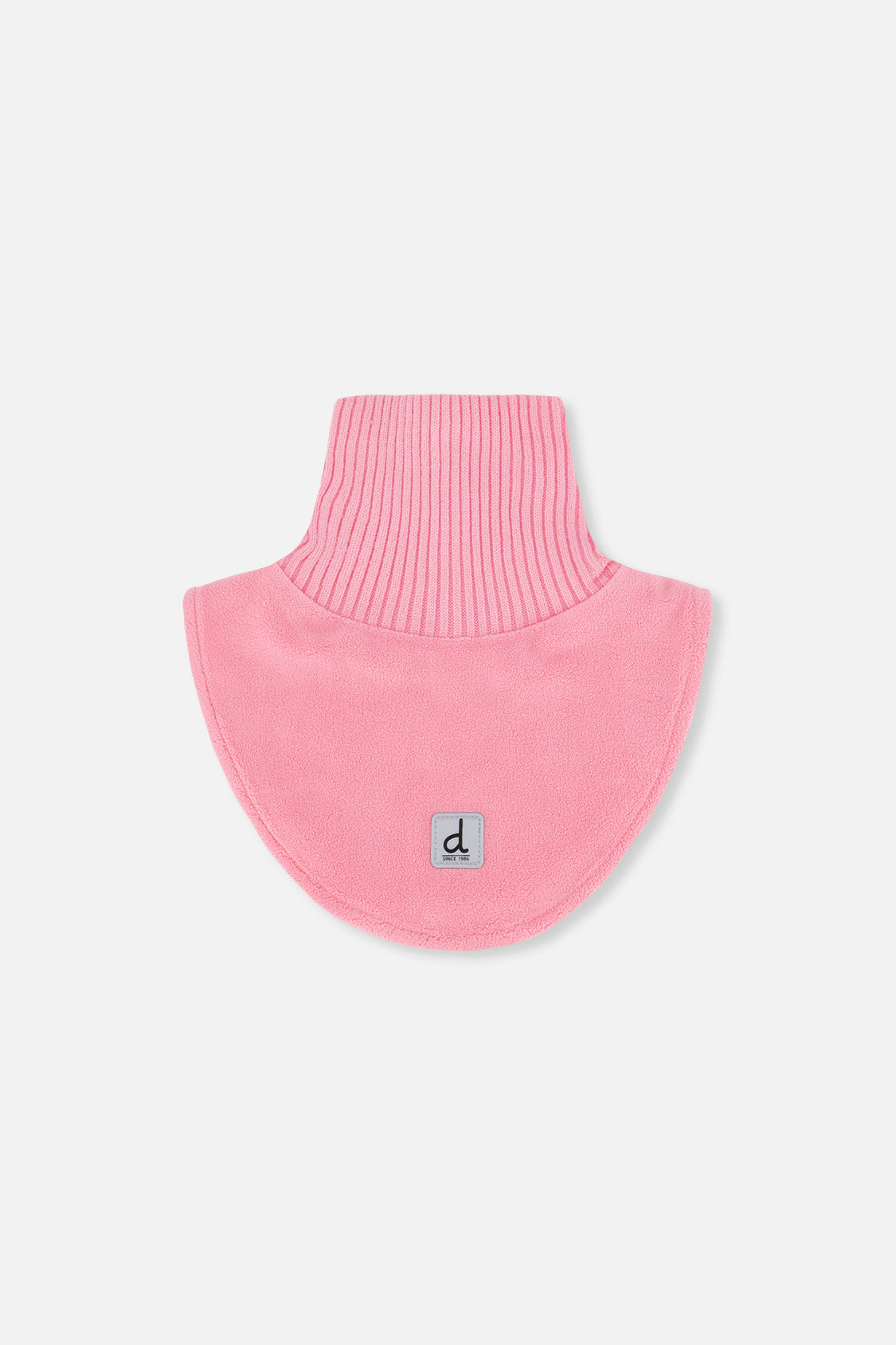 Deux par Girls Ribbed Knit & Polar Fleece Turtle Neckwarmer 2-4 Years