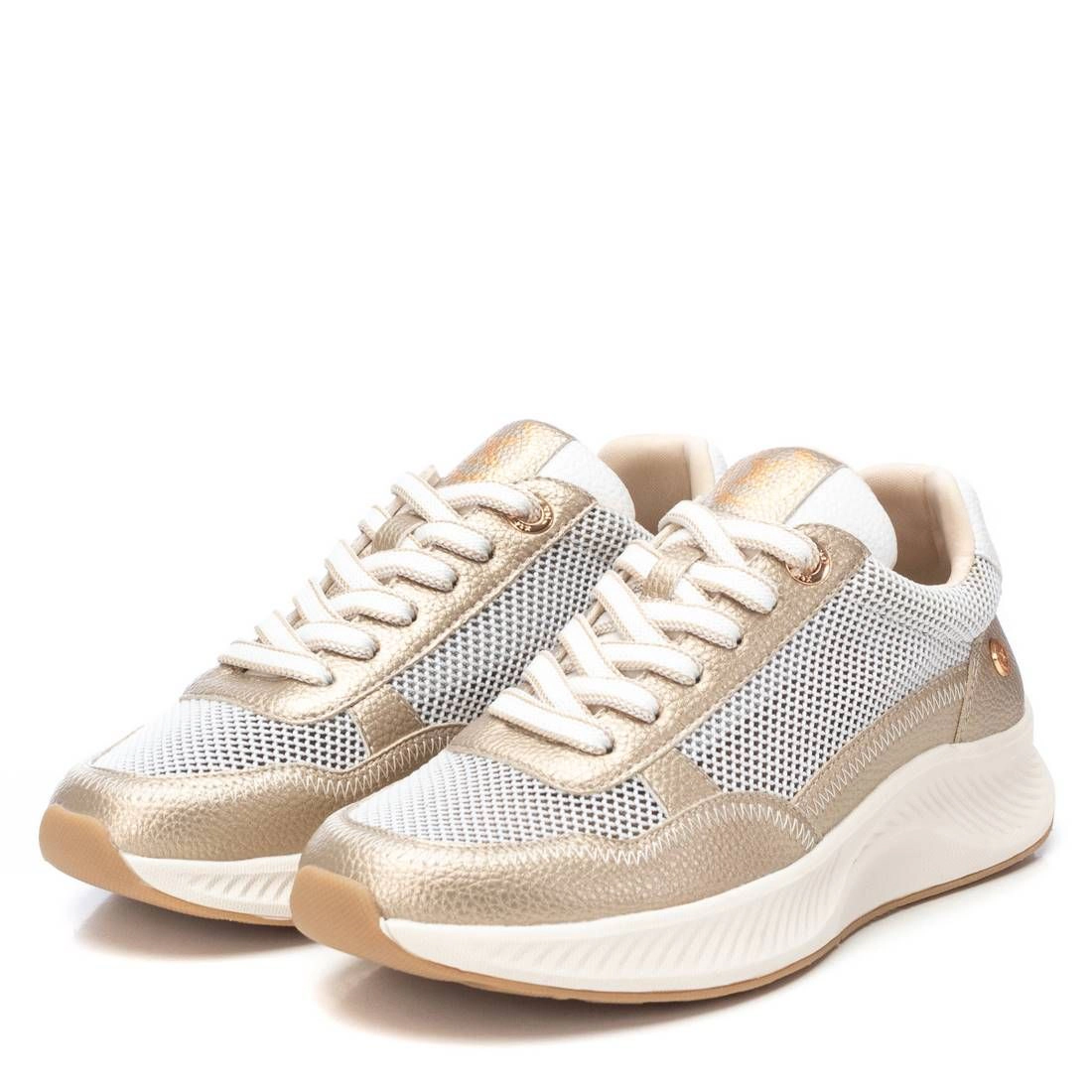 XTI Women's Sneakers Casual Round Toe Flat Heel