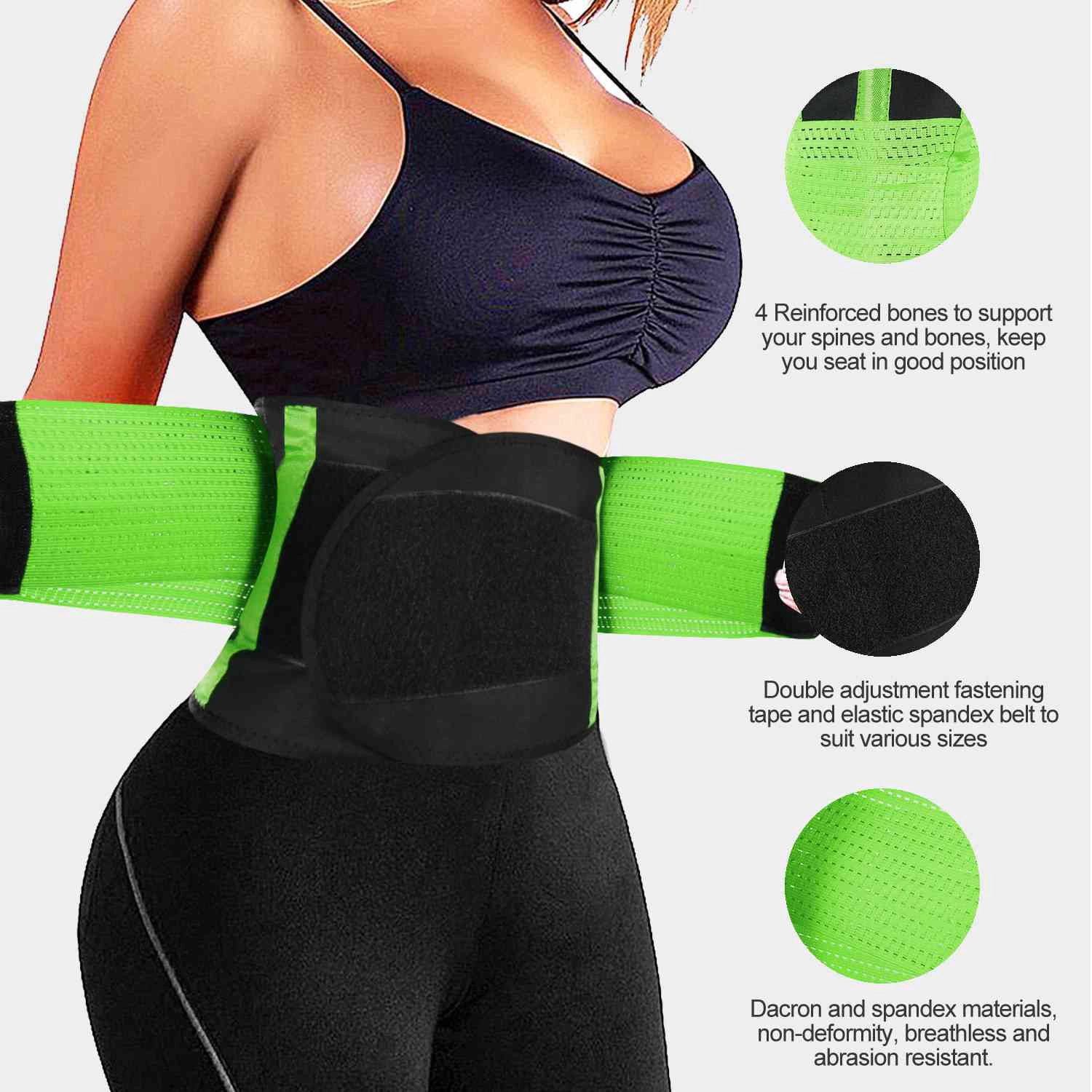 GBruno U-Shaped Waist Trimmer Belt