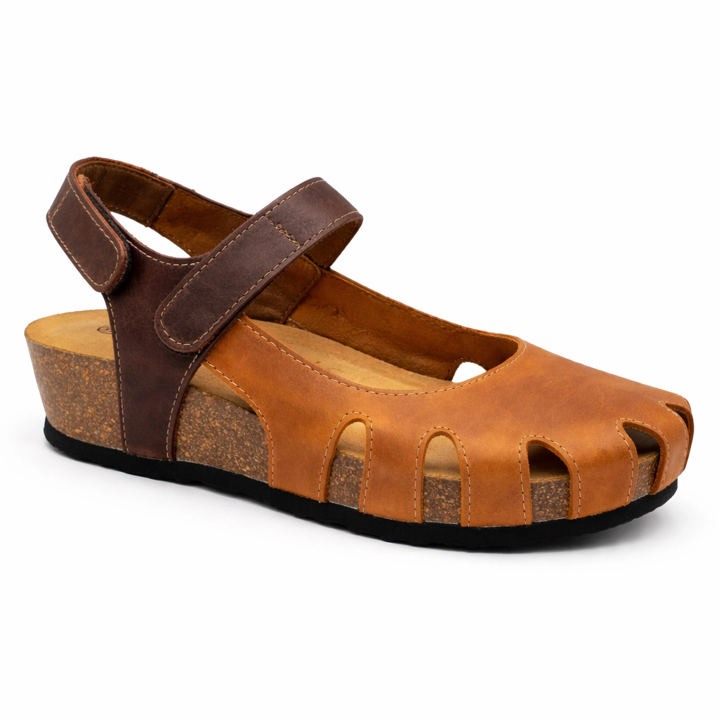 Plakton Women's Closed-Toe Sandal Amy