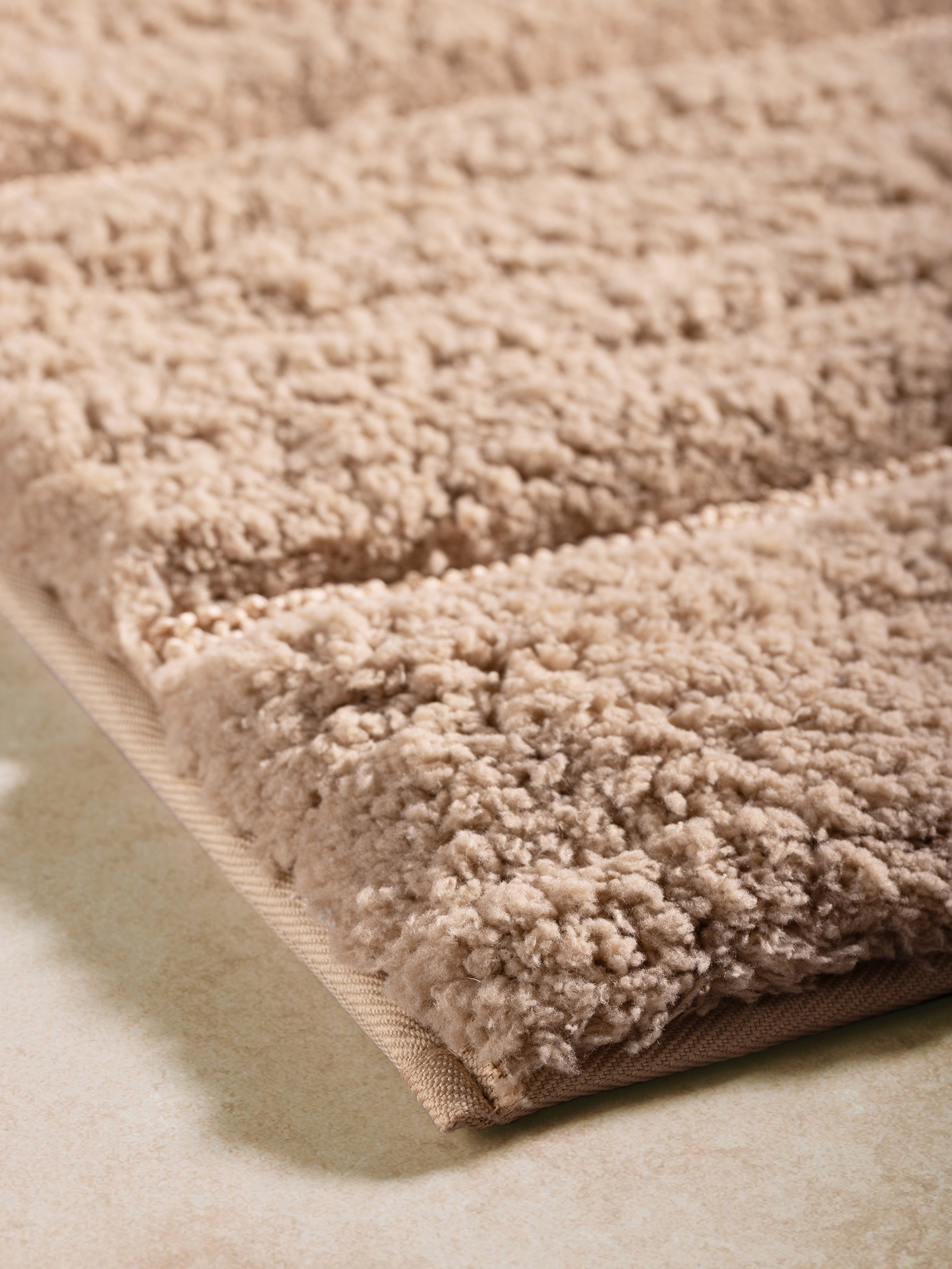 GAURI KOHLI Riga Brown Bath Mat