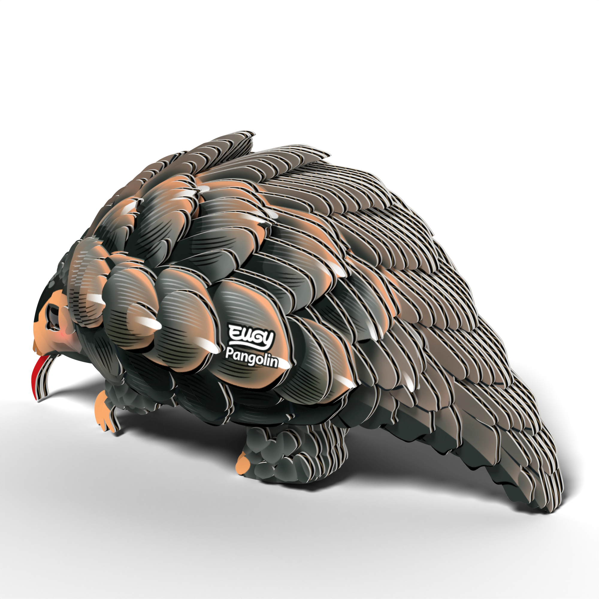 EUGY Pangolin 3D Puzzle - contains 30 puzzle pieces