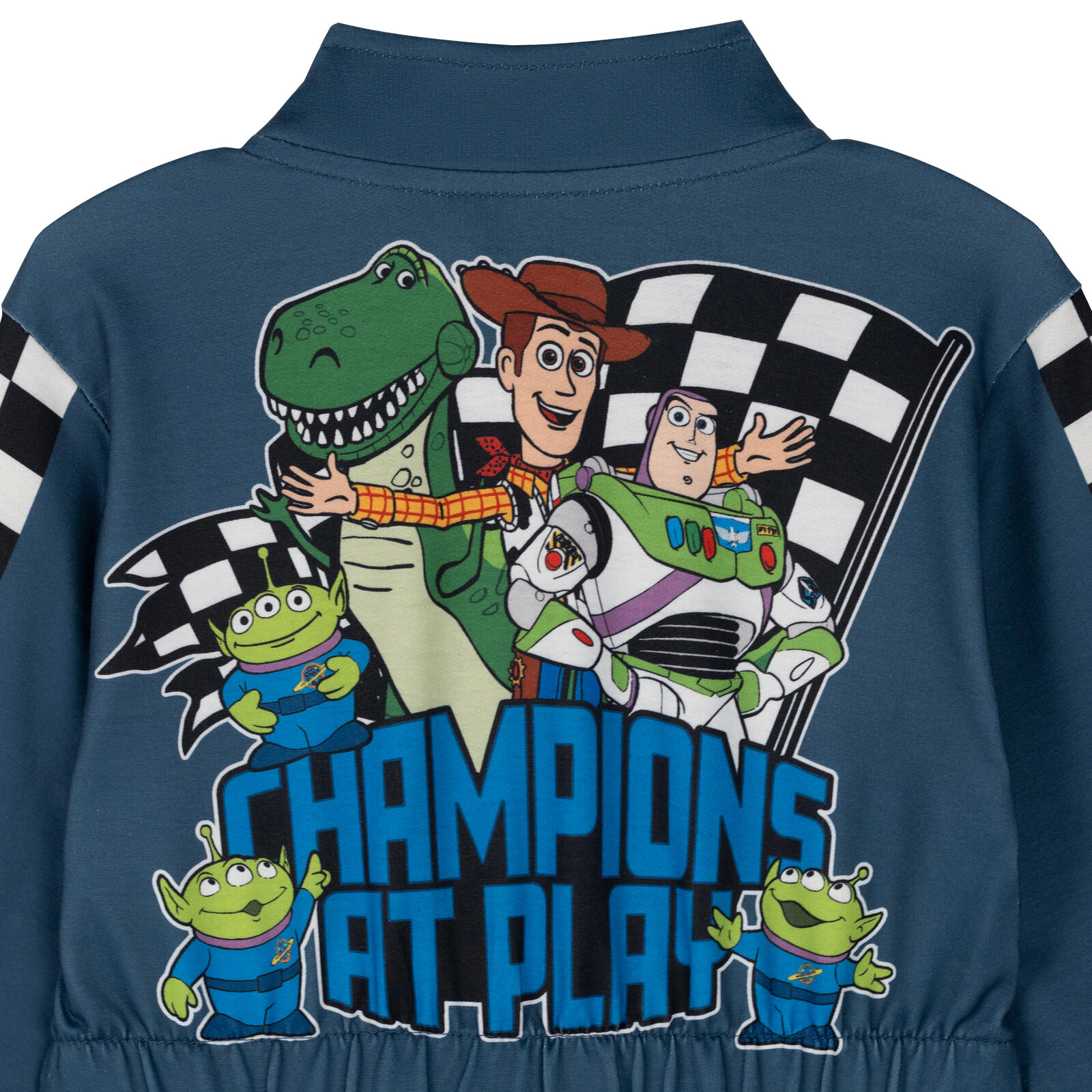 Disney Toy Story Boys' Racing Cosplay One Piece Coverall