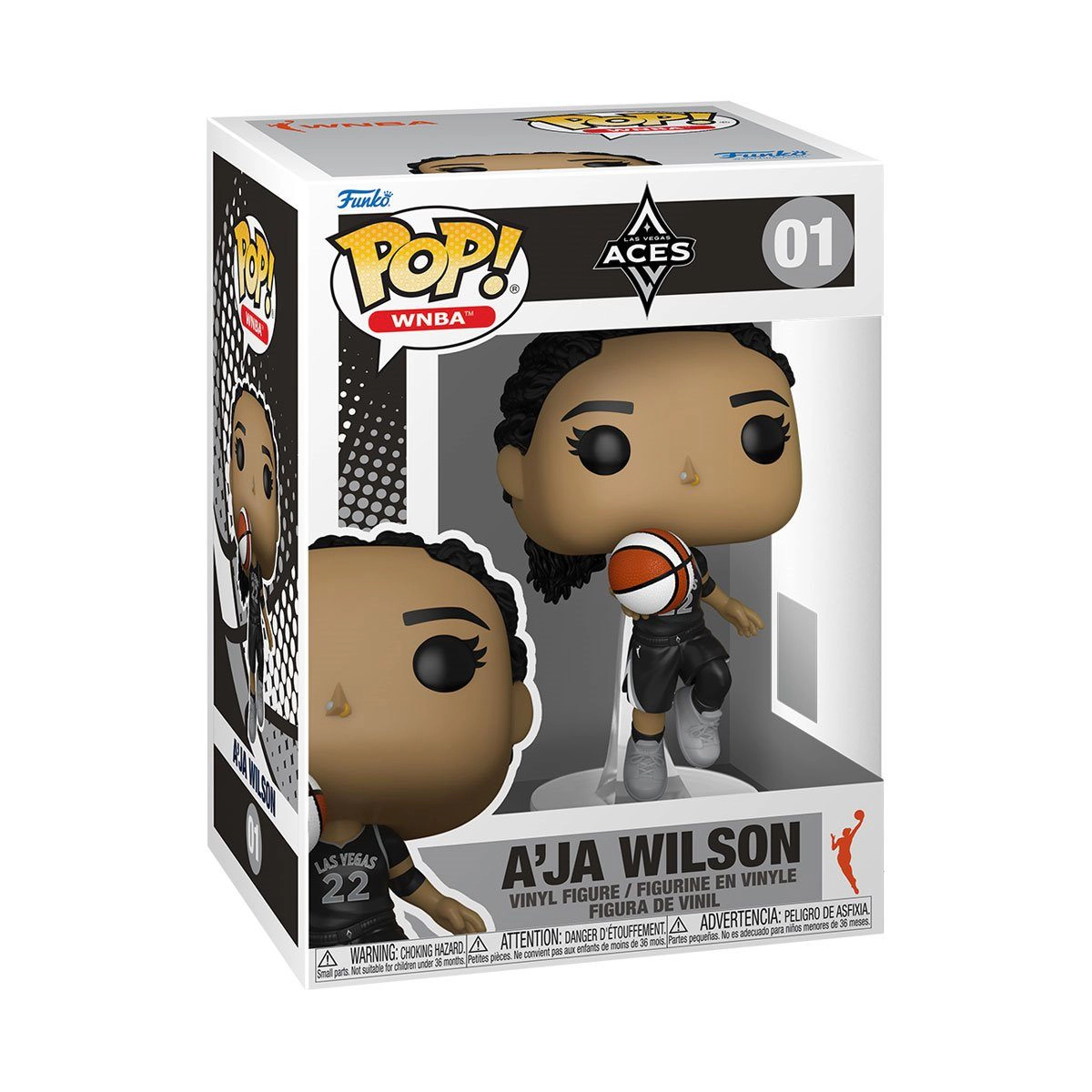 Funko Pop! WNBA: A'ja Wilson #01