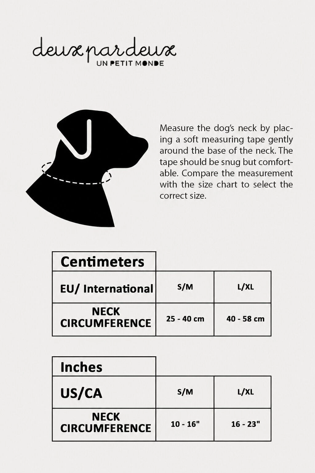 Deux par Deux Unisex Organic Cotton One Piece Tie Closure Christmas Print Bandana for Dogs