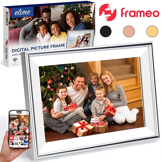 ELIME 10.1 Inch Wi-Fi Digital Picture Frame