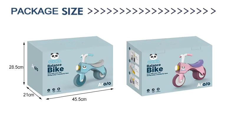 MyKids-USA® 5-in-1 Musical Balance Bike with Wide Wheels – No Pedals, Anti-Rollover Safety