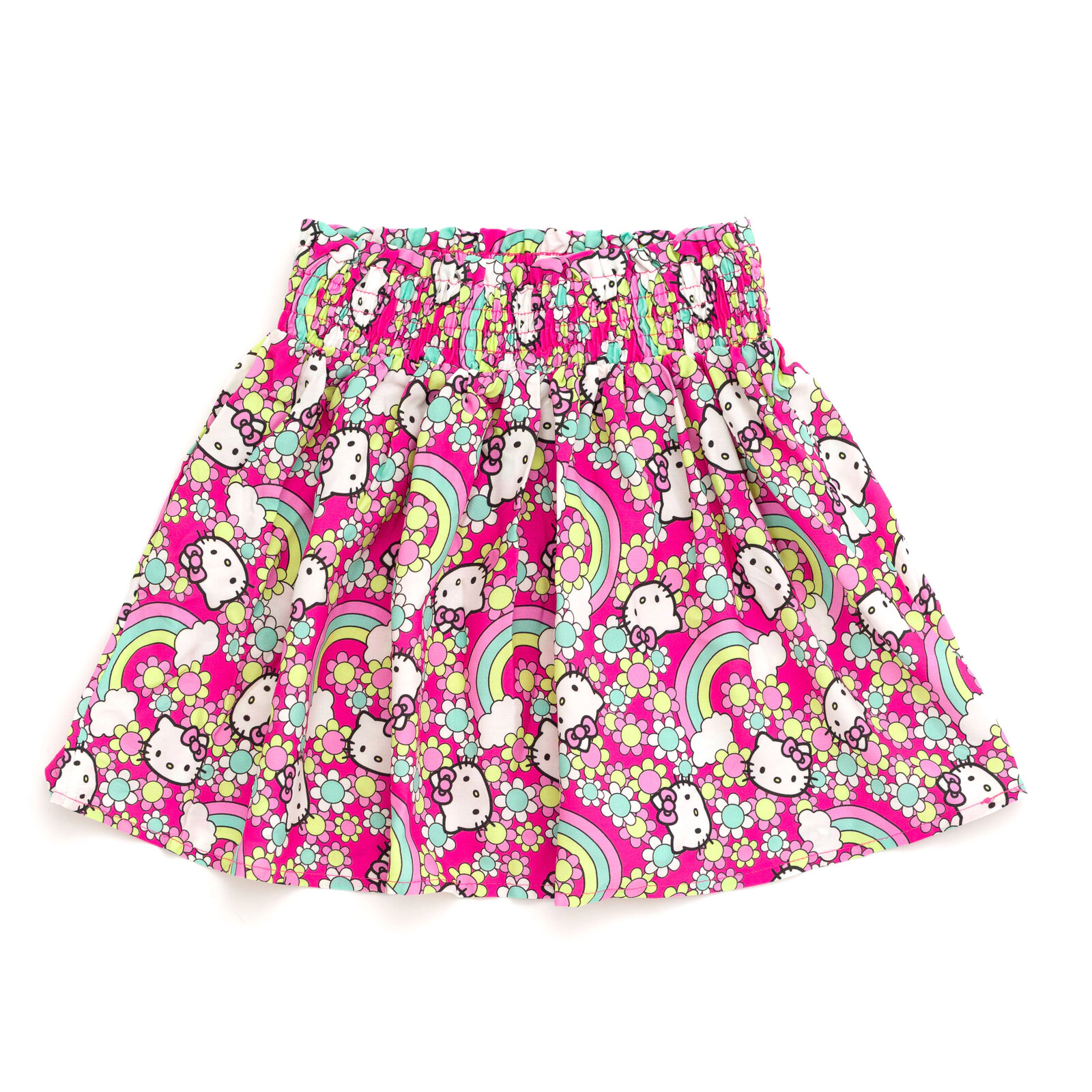 Hello Kitty Girls' 2-Piece T-Shirt and Skirt Set