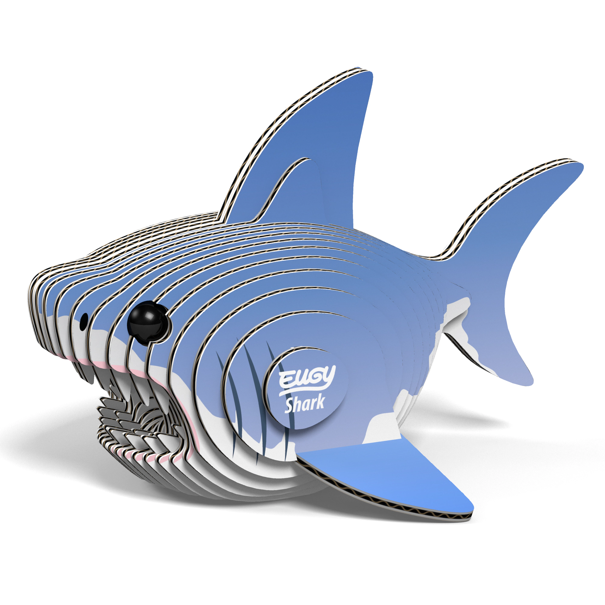 EUGY Shark 3D Puzzle - contains 24 puzzle pieces