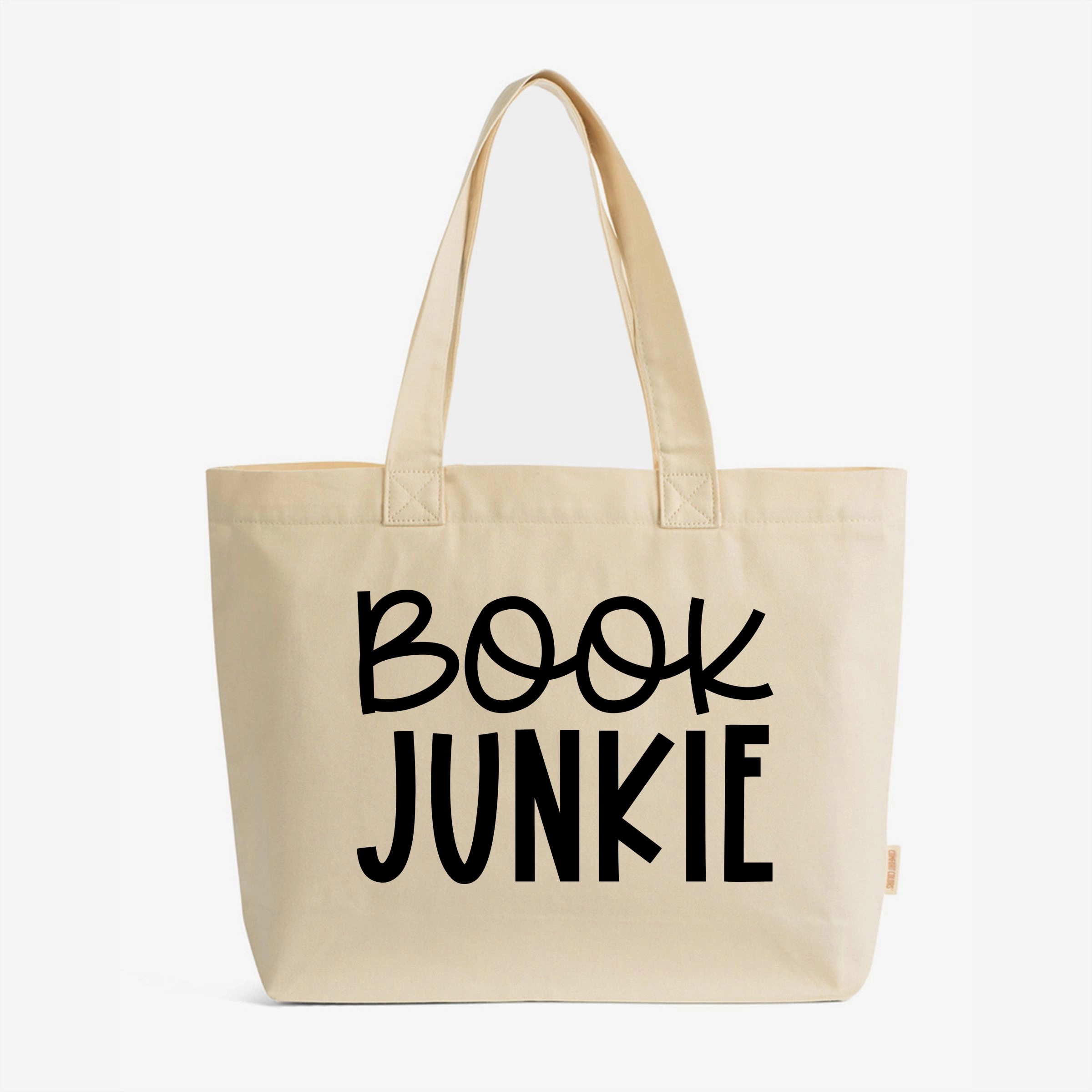 Simply Sage Market - Zippered Canvas Tote Book Junkie