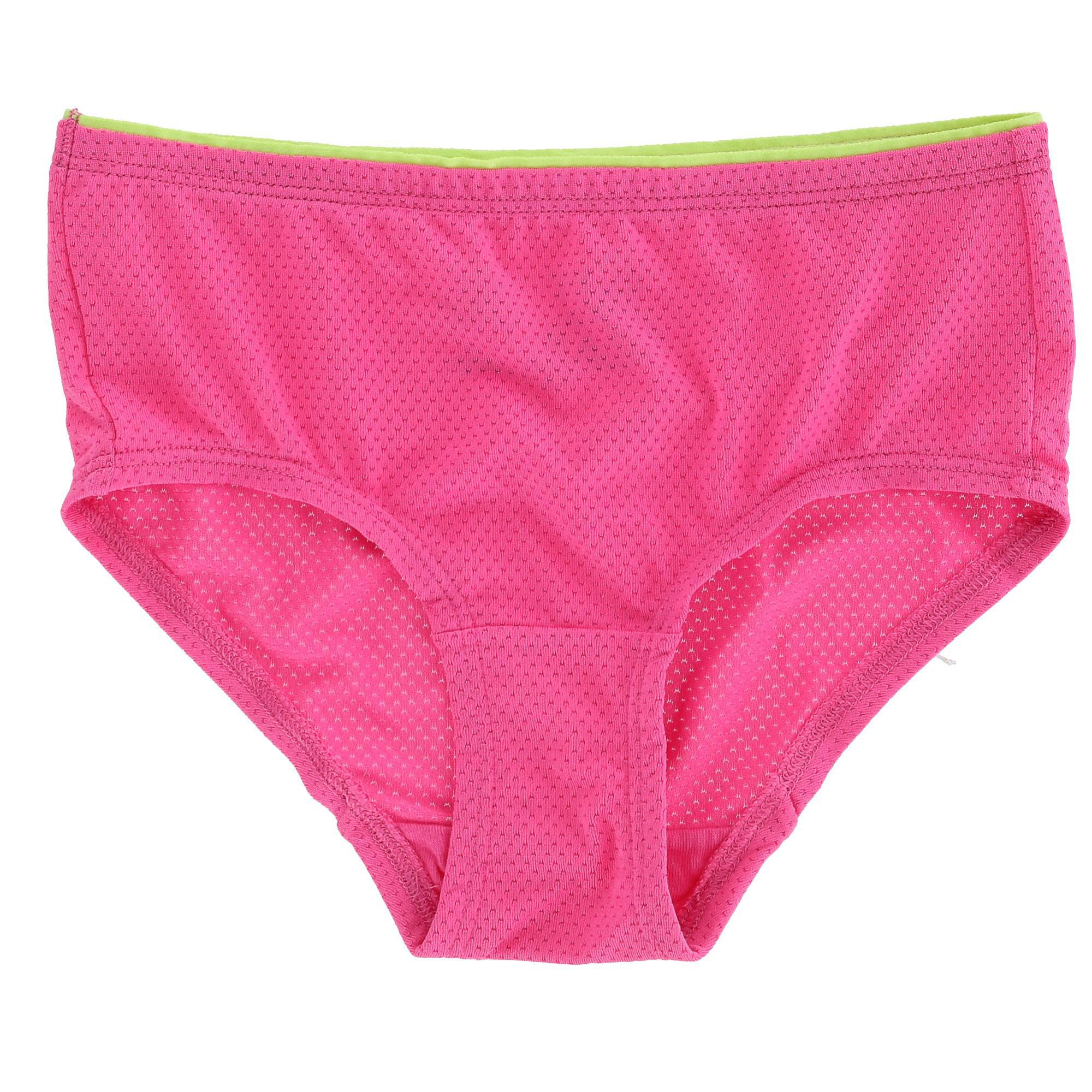 Fruit of the Loom Girl's Breathable Micro Mesh Brief Underwear (Pack 6)