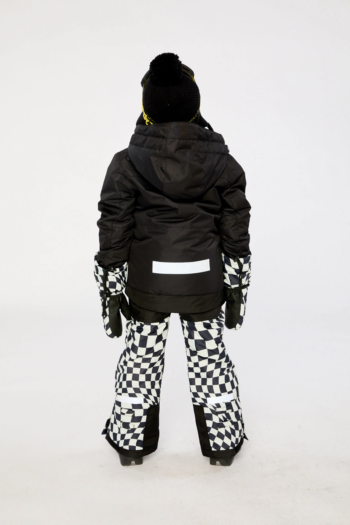 Deux par Boys Two Piece Teknik Cordura-Reinforced Snowsuit with Hooded Jacket and Snow Pants