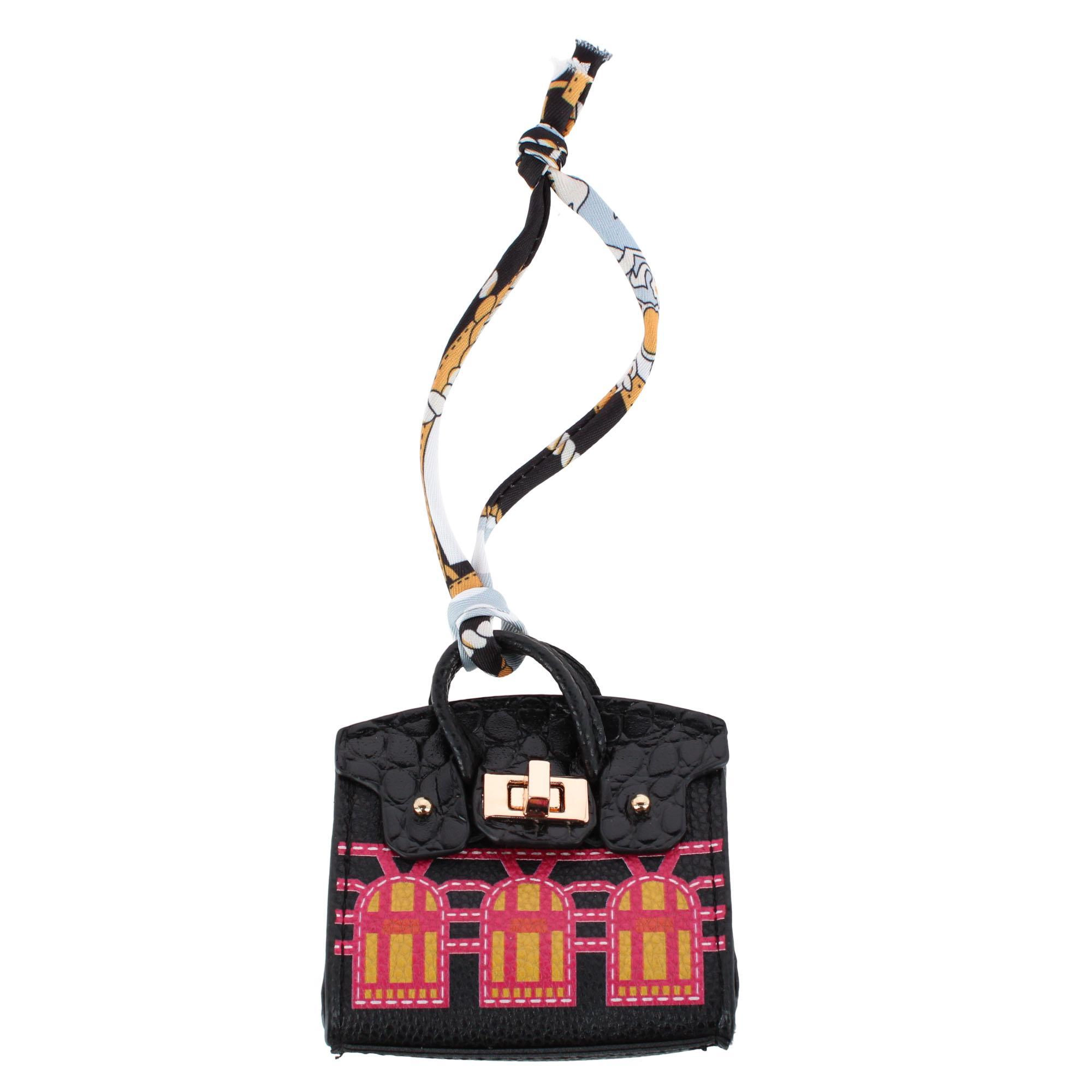 CTM Women's Premium Faux Leather Fashion Bag Bag Charm