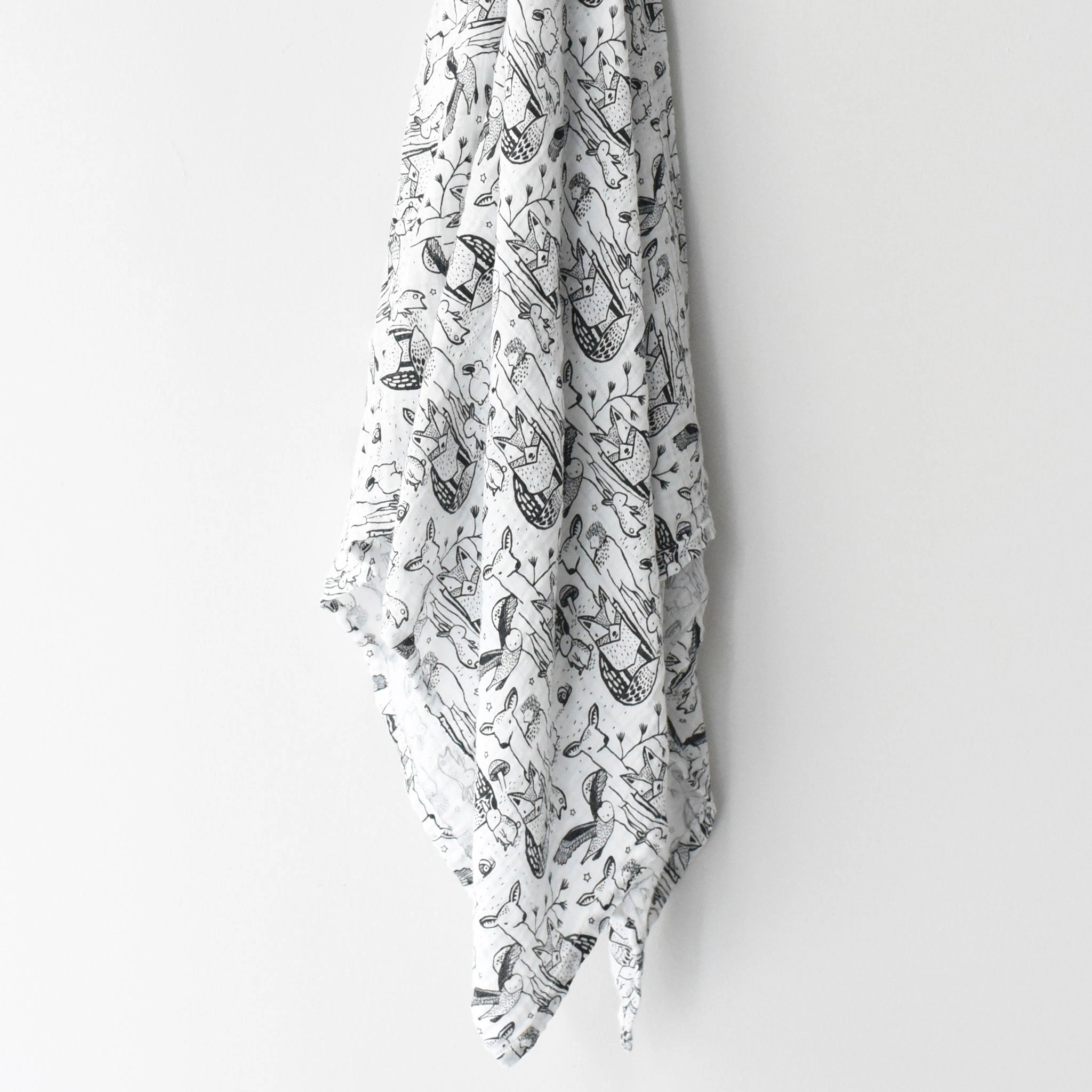 Wee Gallery Organic Muslin Swaddle Blanket - 48 x