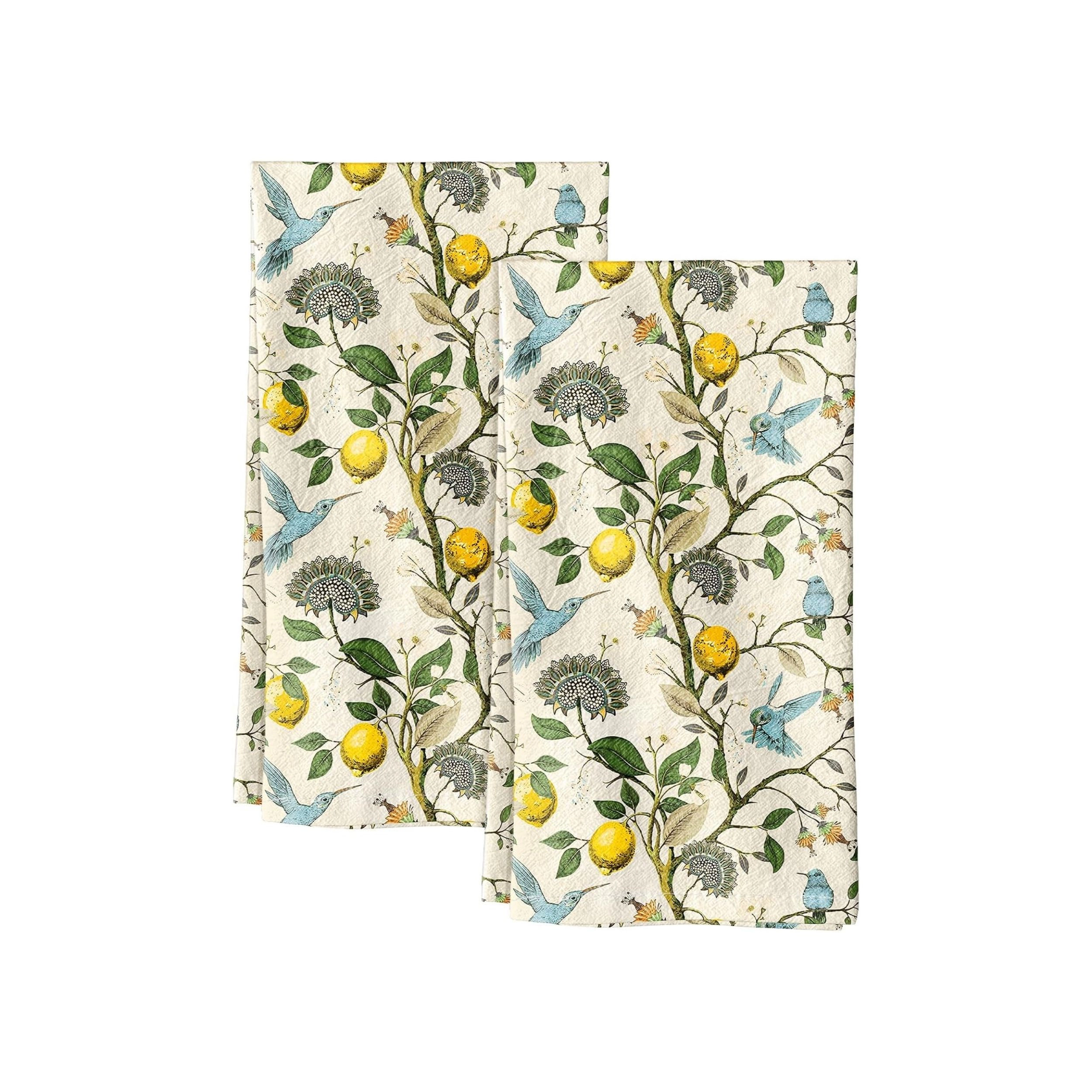 Stock Preferred Pack of 2 Cotton Flour Sack Kitchen Towels