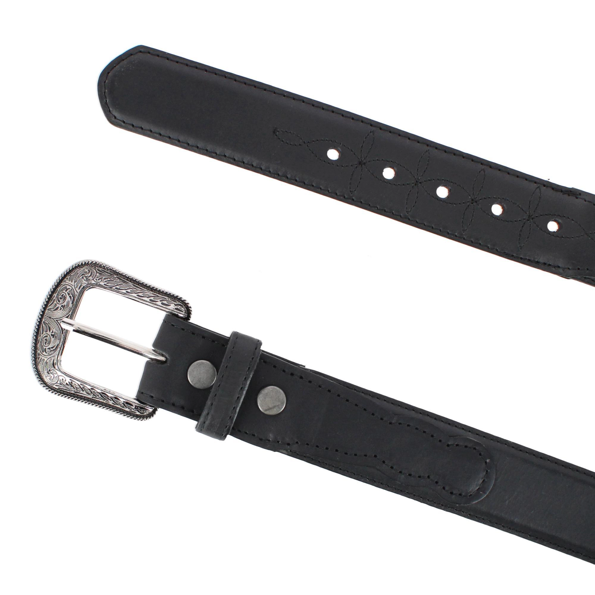 Wrangler Men's 38mm Crazyhorse Western Casual Belt