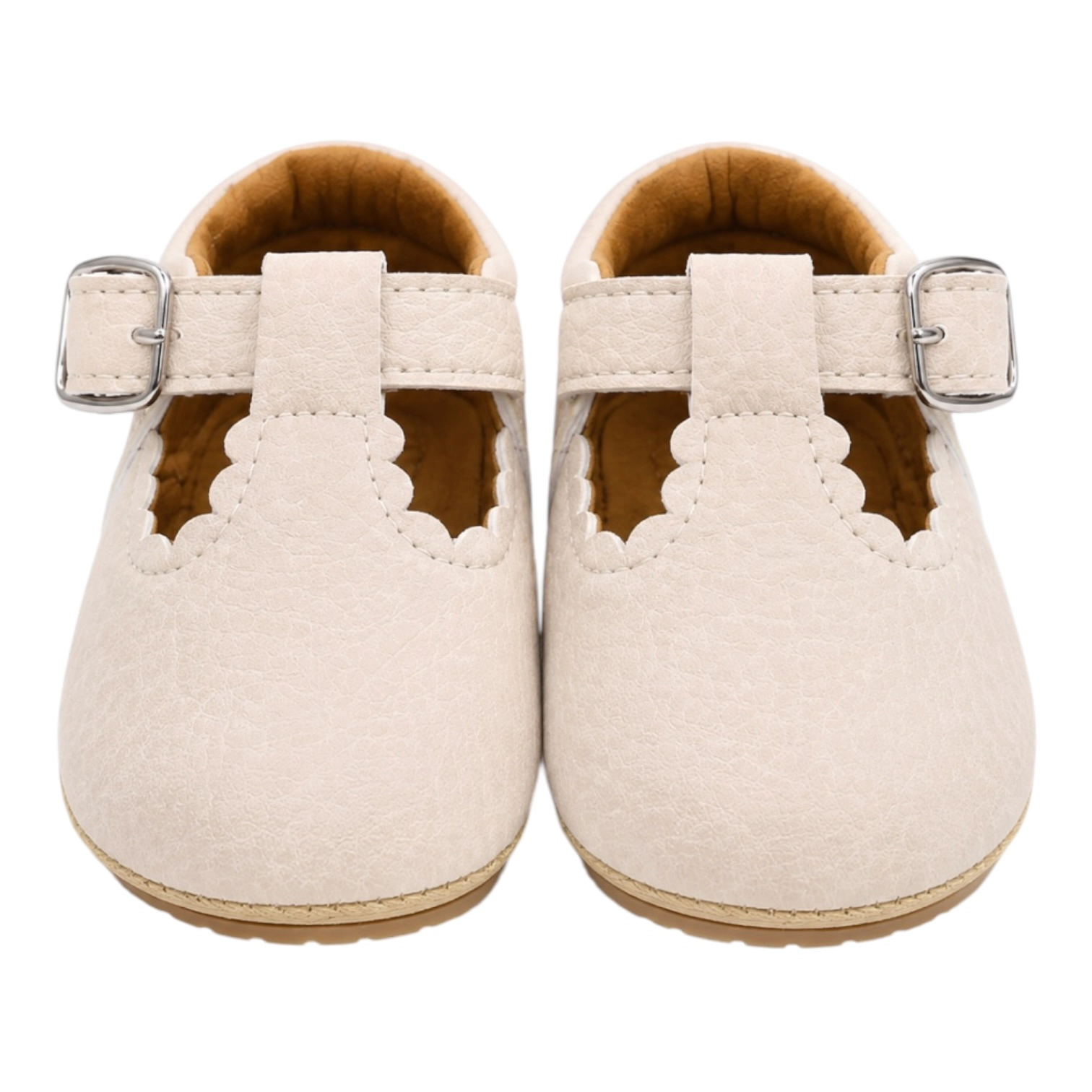 Laurenza's Baby Girls Hard-Sole Mary Janes