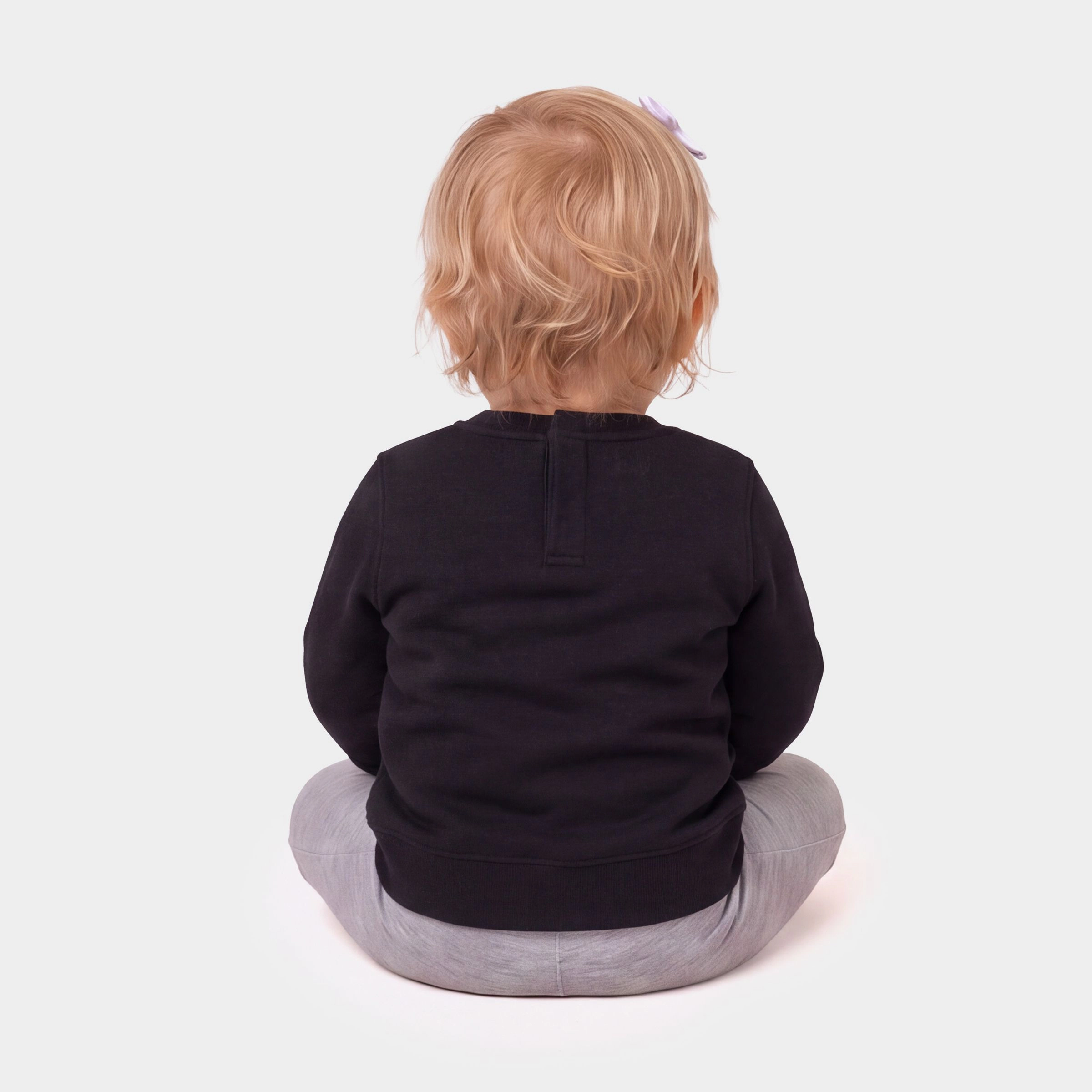 The Juniper Shop - Infant Crew Fleece Sweatshirt Fall Babe Stars