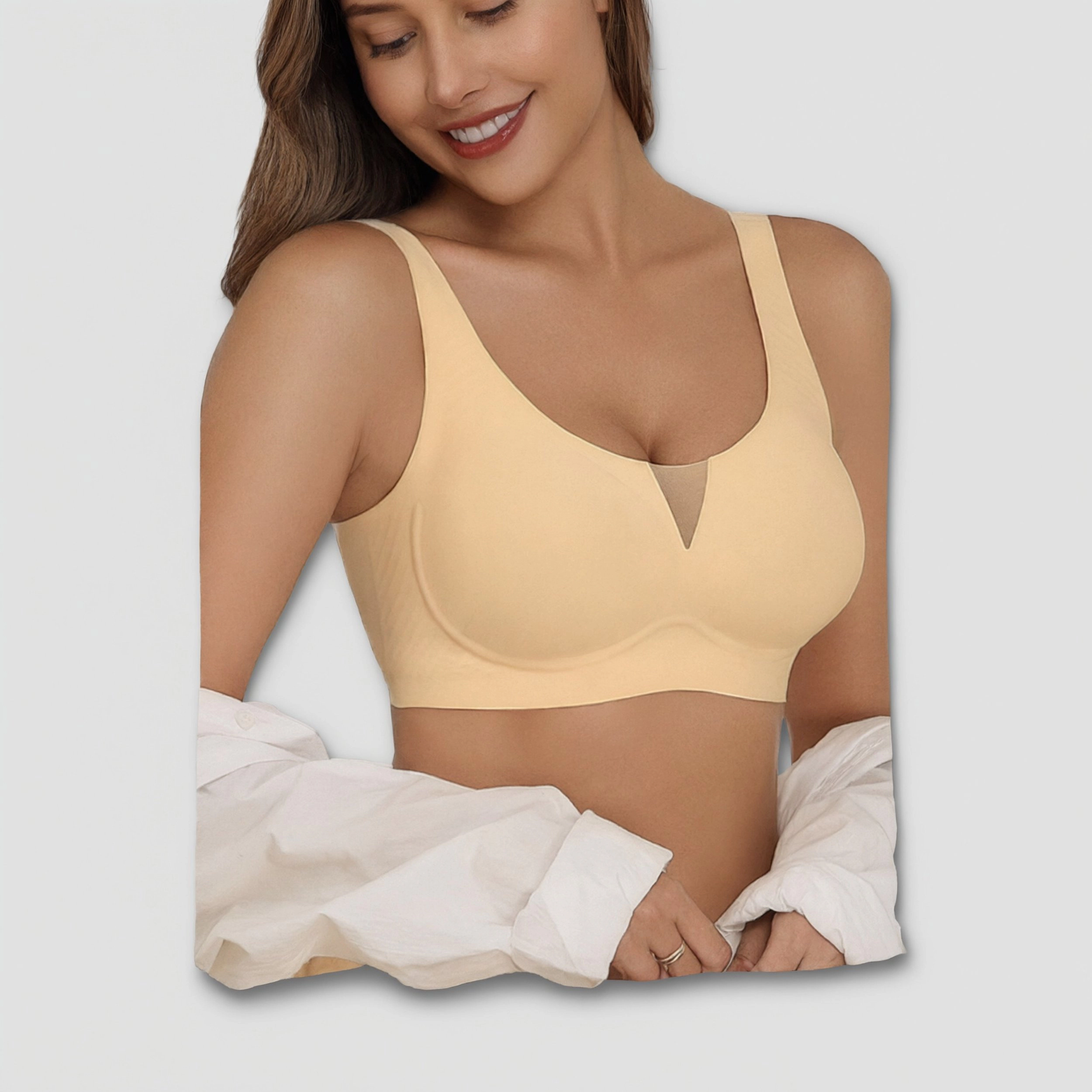 Avidlove Women's Wireless Full Coverage Seamless Bra