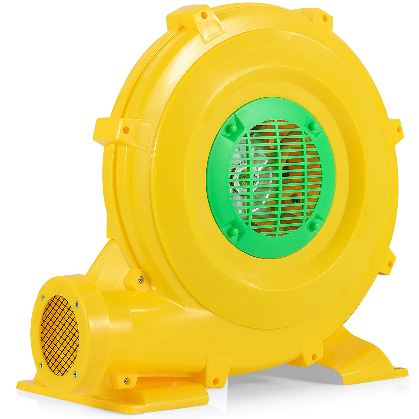 SUGIFT 780W 1-HP 1300-CFM Portable Bounce House Blower with 4.5-in Outlet Ground Stakes and 12-ft Cord