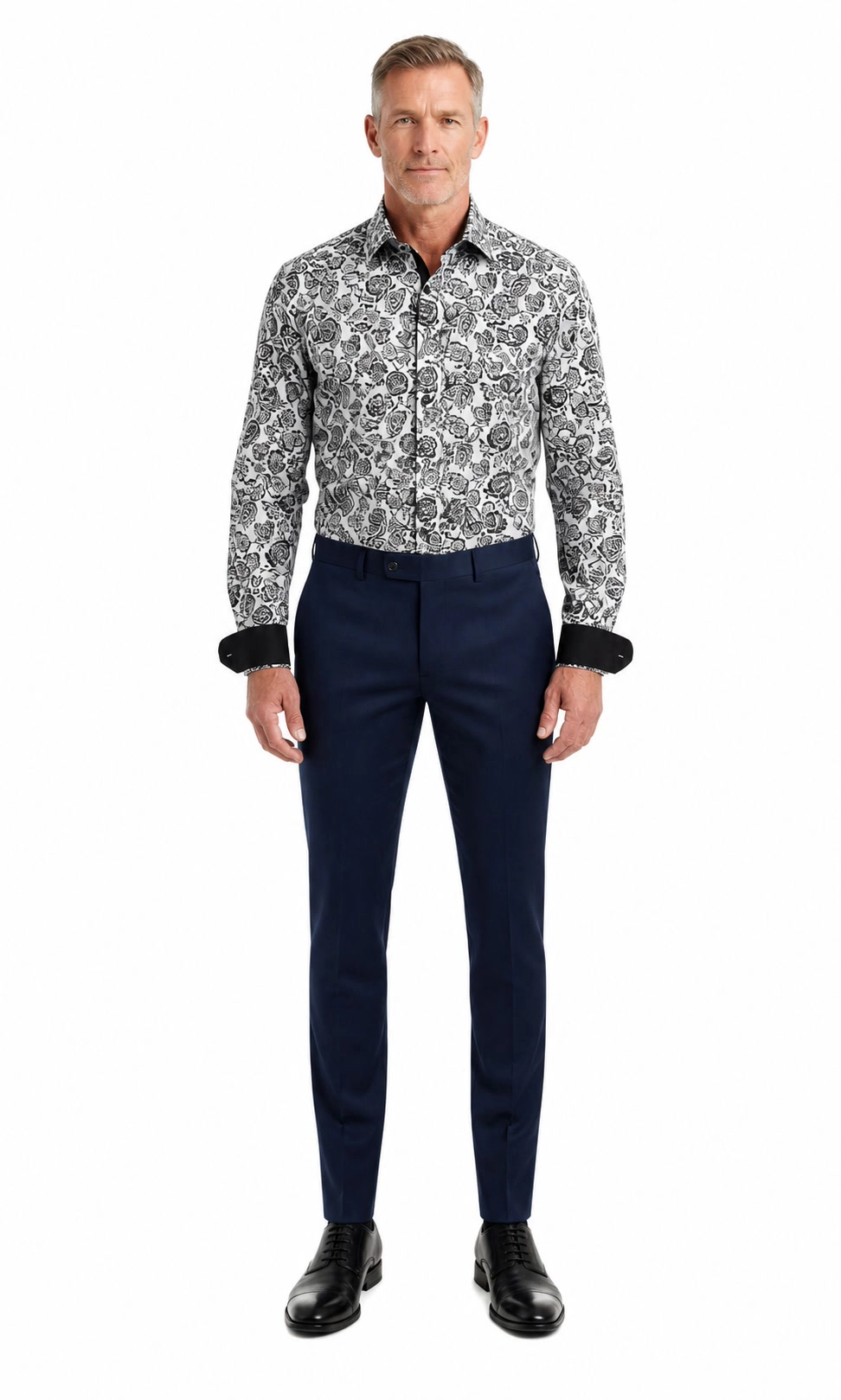 Elie Balleh Men's Slim Fit Dress Pants Slacks