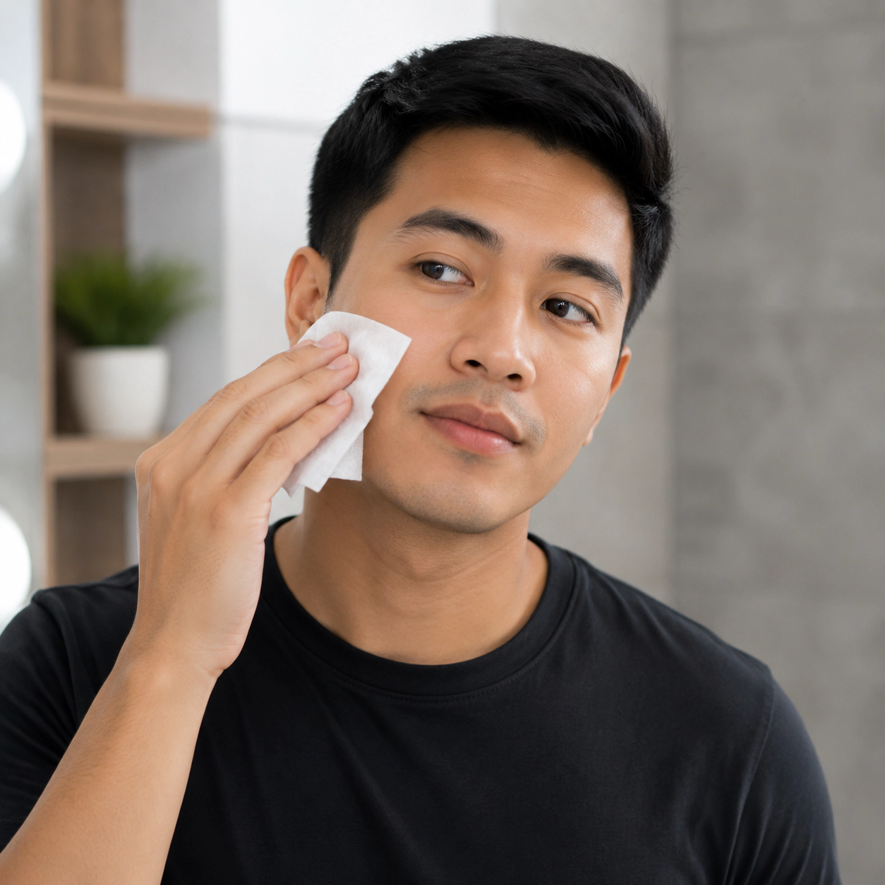 Pursonic Men's Grooming Essentials Bundle Eco-Friendly Razor, Flushable Man Wipes and Activated Coconut Charcoal Powder
