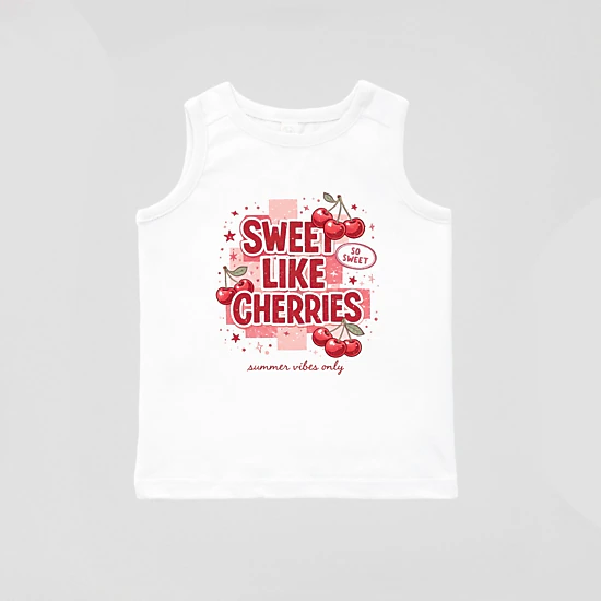 The Juniper Shop - Sweet Like Cherries Summer Vibes - Youth Tank Top