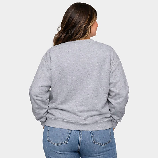 Simply Sage Market - Women's Plus Sized Graphic Sweatshirt - Sweater Weather Stick Figures