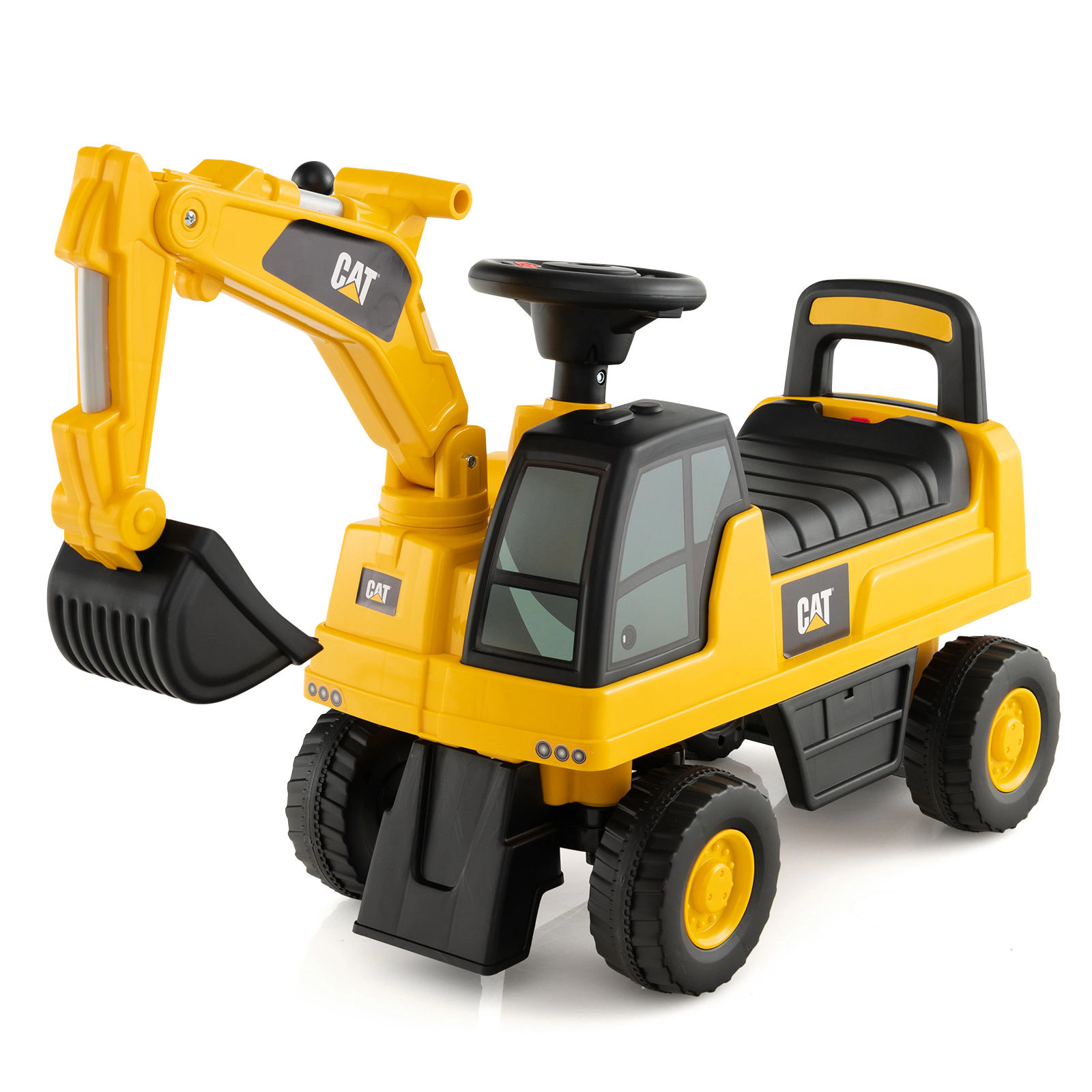 LJG Licensed Caterpillar Kids Ride-on Digger