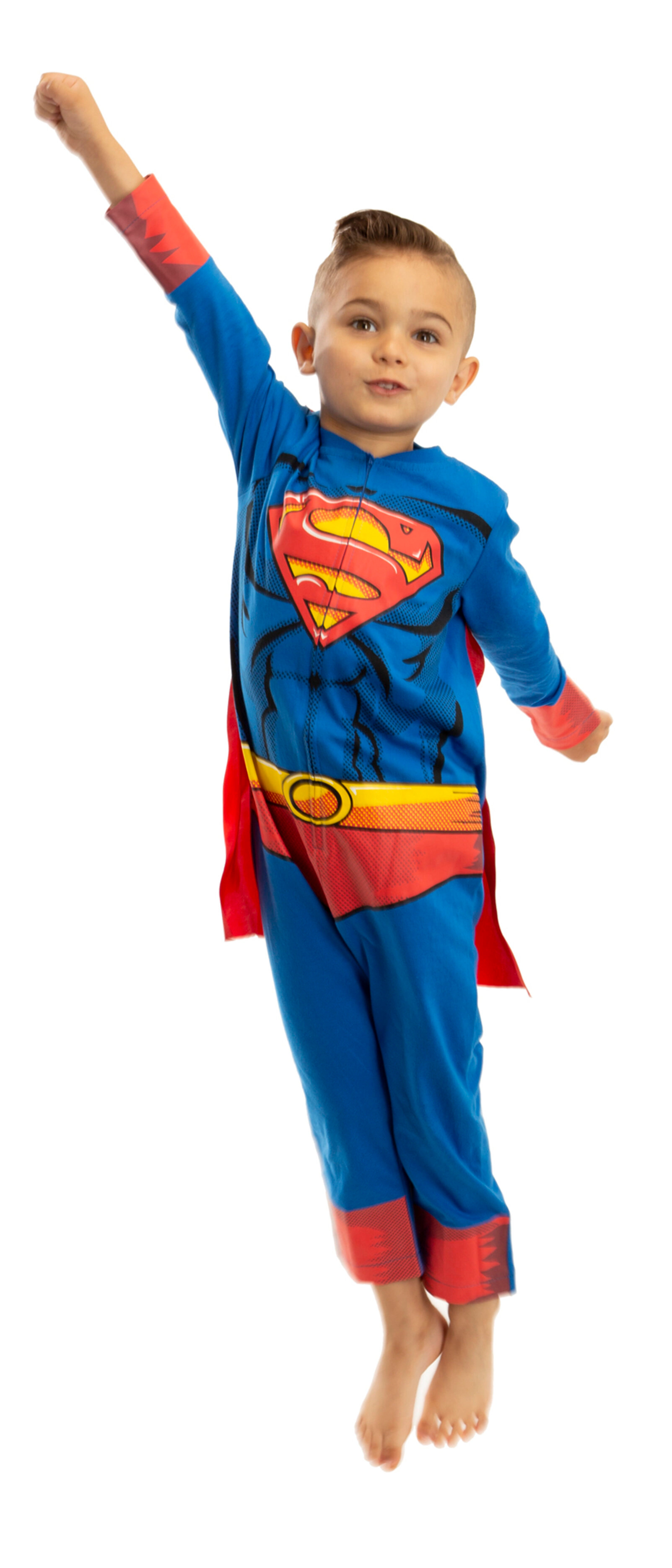 WARNER BROS Justice League Superman Cosplay Coverall and Cape Set