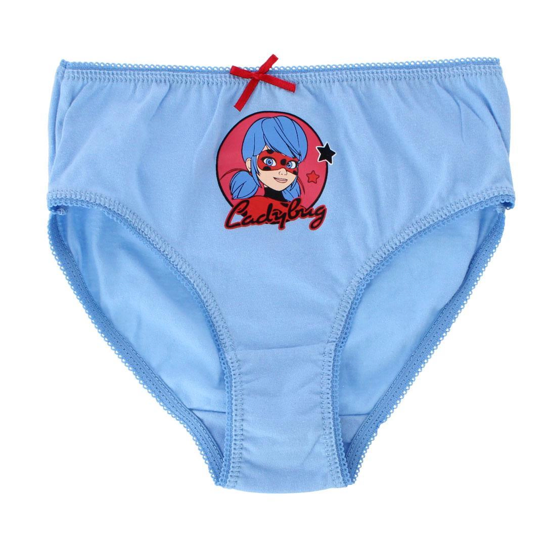 Textiel Trade Girl's Miraculous Ladybug Briefs (3 Pack)